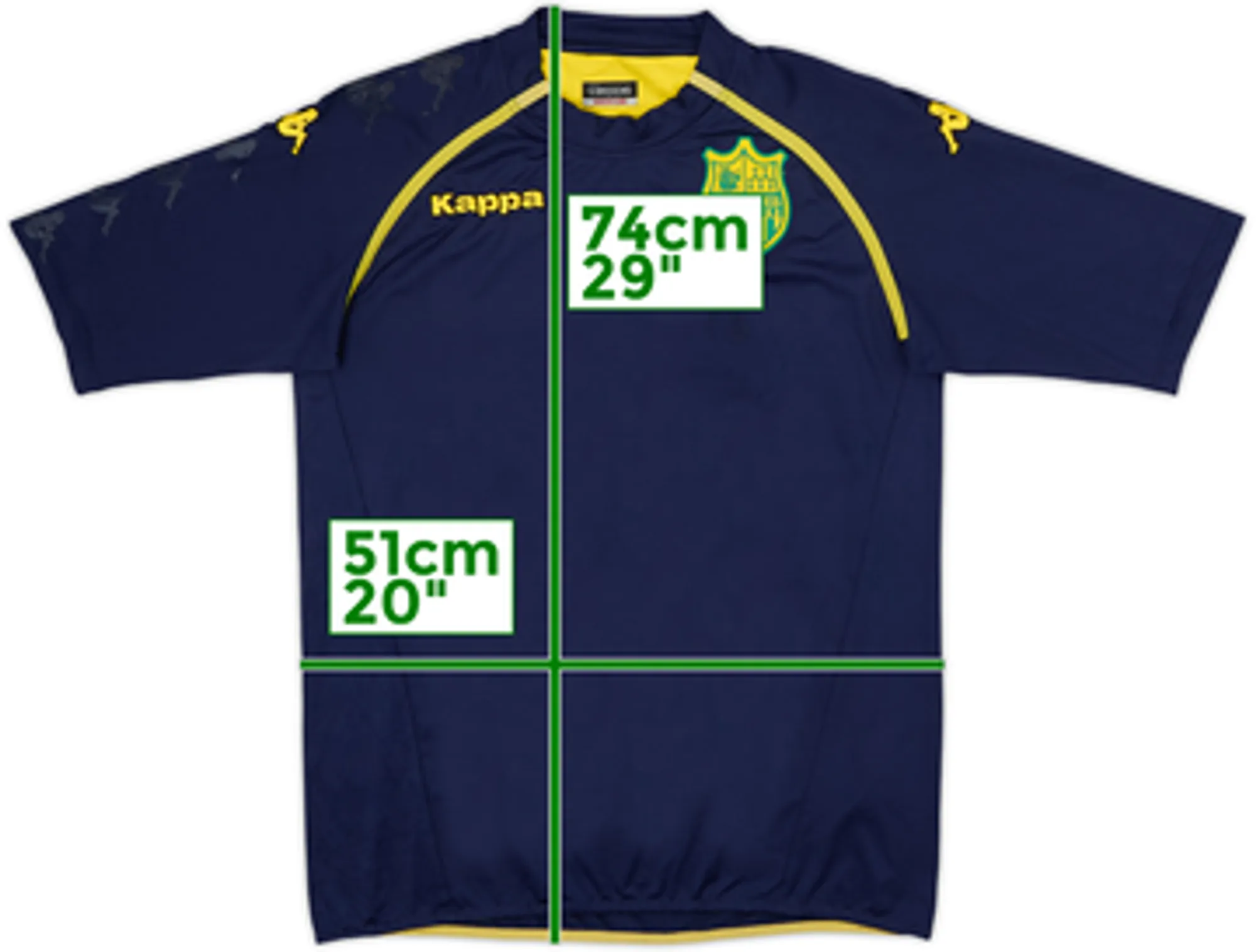 2008-09 Nantes Kappa Training Shirt - 5/10 - (M)