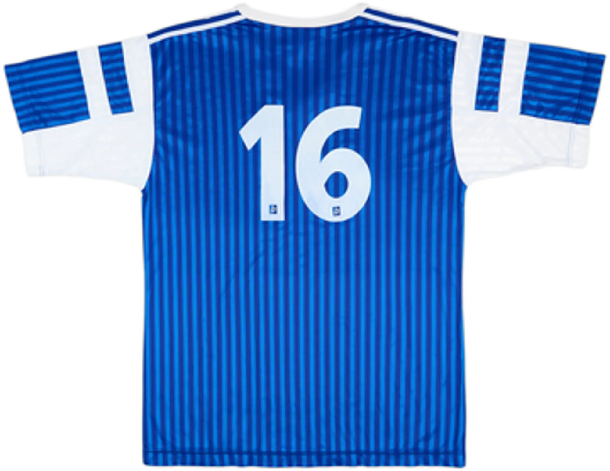 1990-92 adidas Template Shirt #16 (Olympique Marseille) - 6/10 - (XL)
