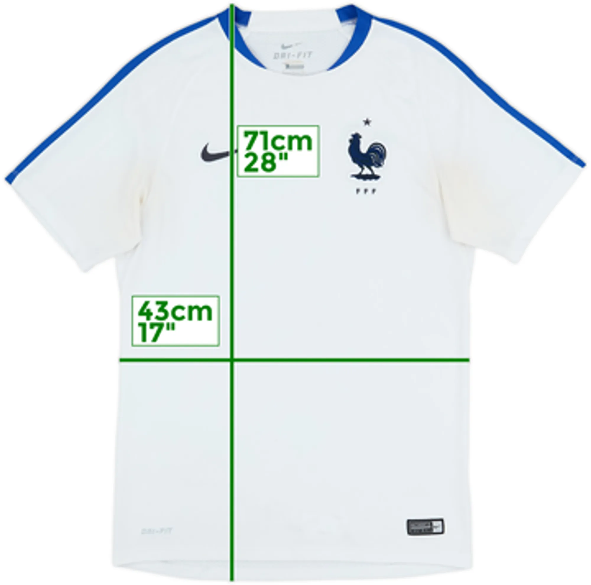 2016-17 France Nike Training Shirt - 5/10 - (S)