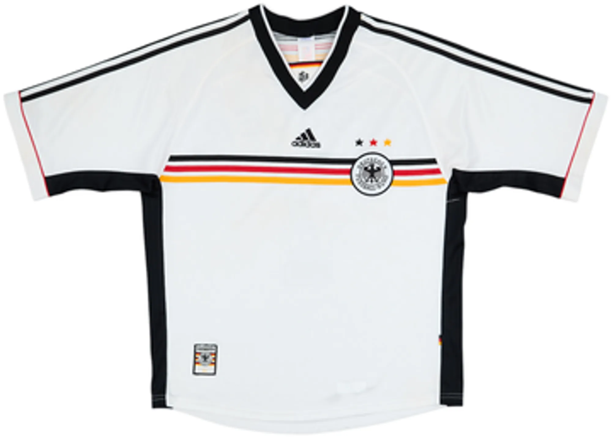 1998-00 Germany Home Shirt Moller #7 - 8/10 - (L)