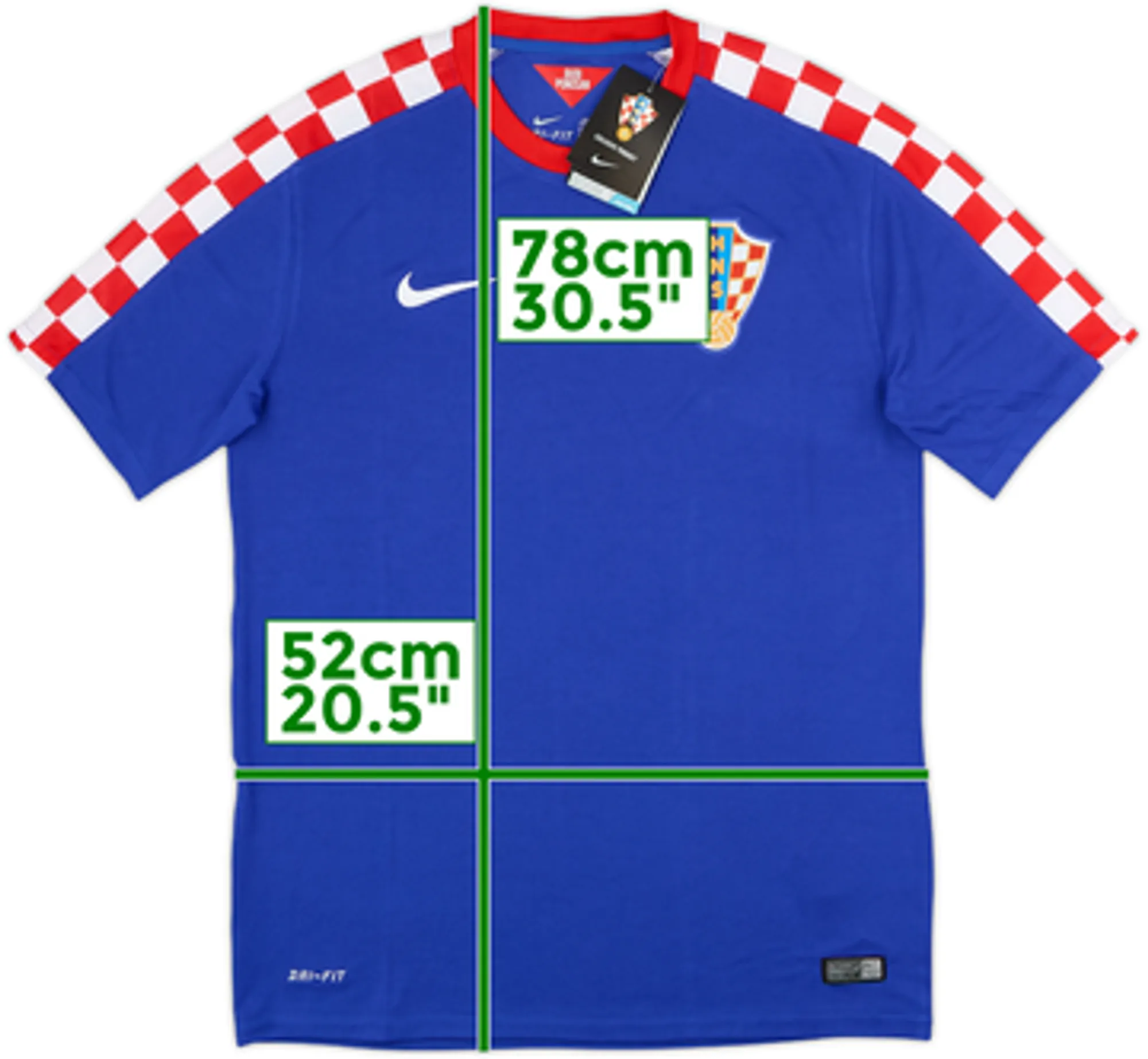 2014-15 Croatia Away Shirt (L)