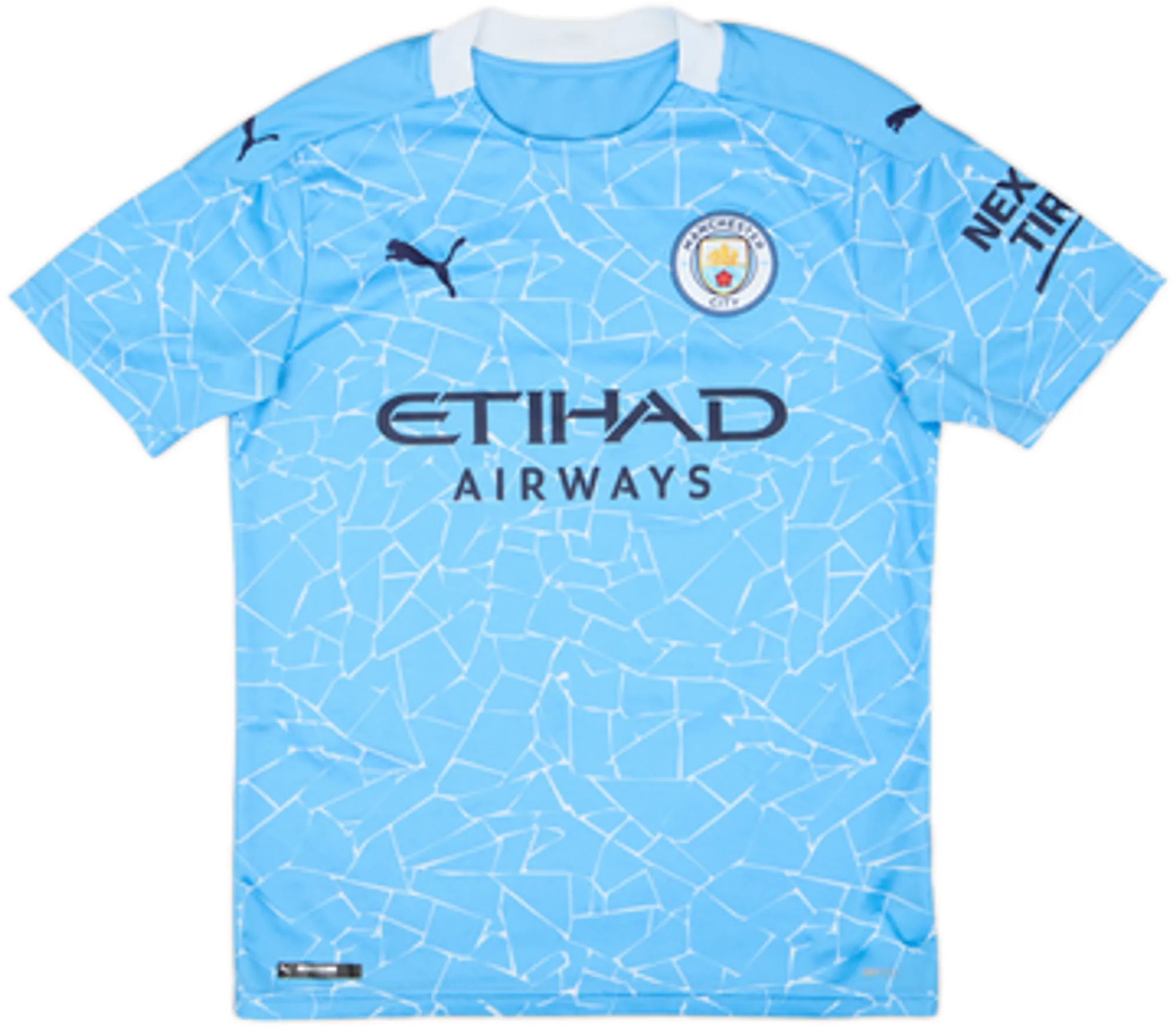 2020-21 Manchester City Home Shirt De Bruyne #17 - 7/10 - (S)