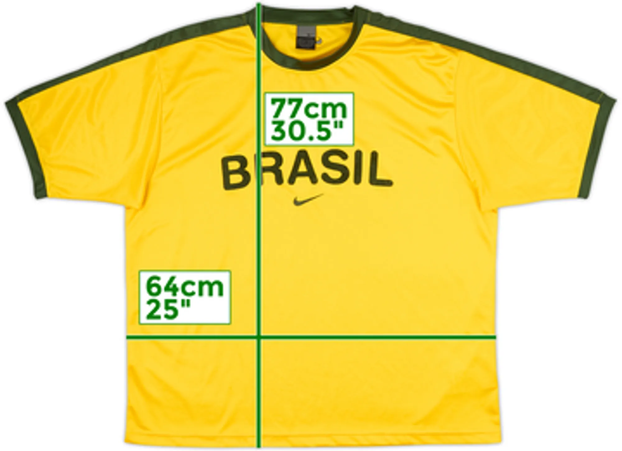 2002-04 Brazil Nike Training Shirt - 9/10 - (XL)