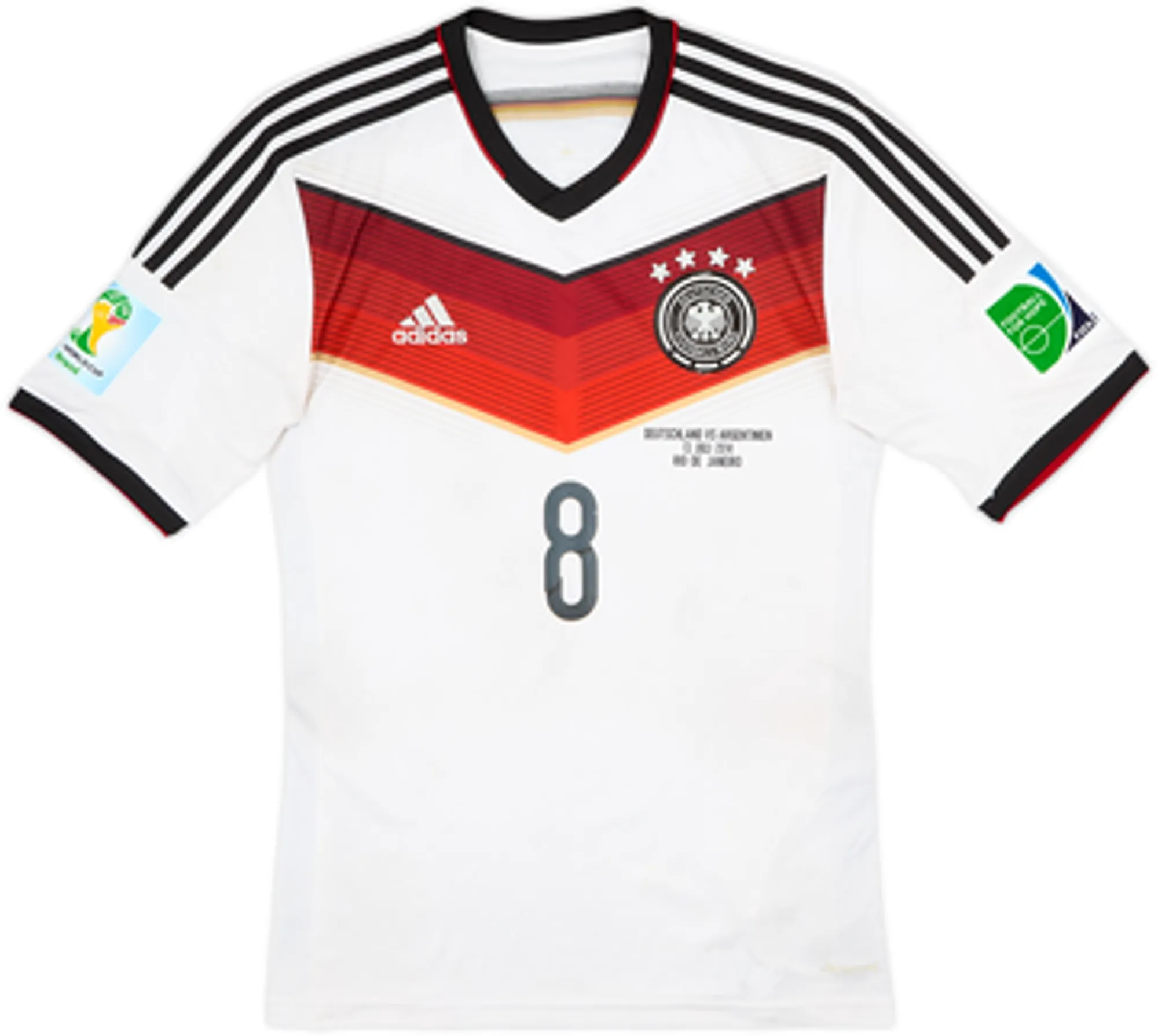 2014-15 Germany Home Shirt Ozil #8 - 5/10 - (S)