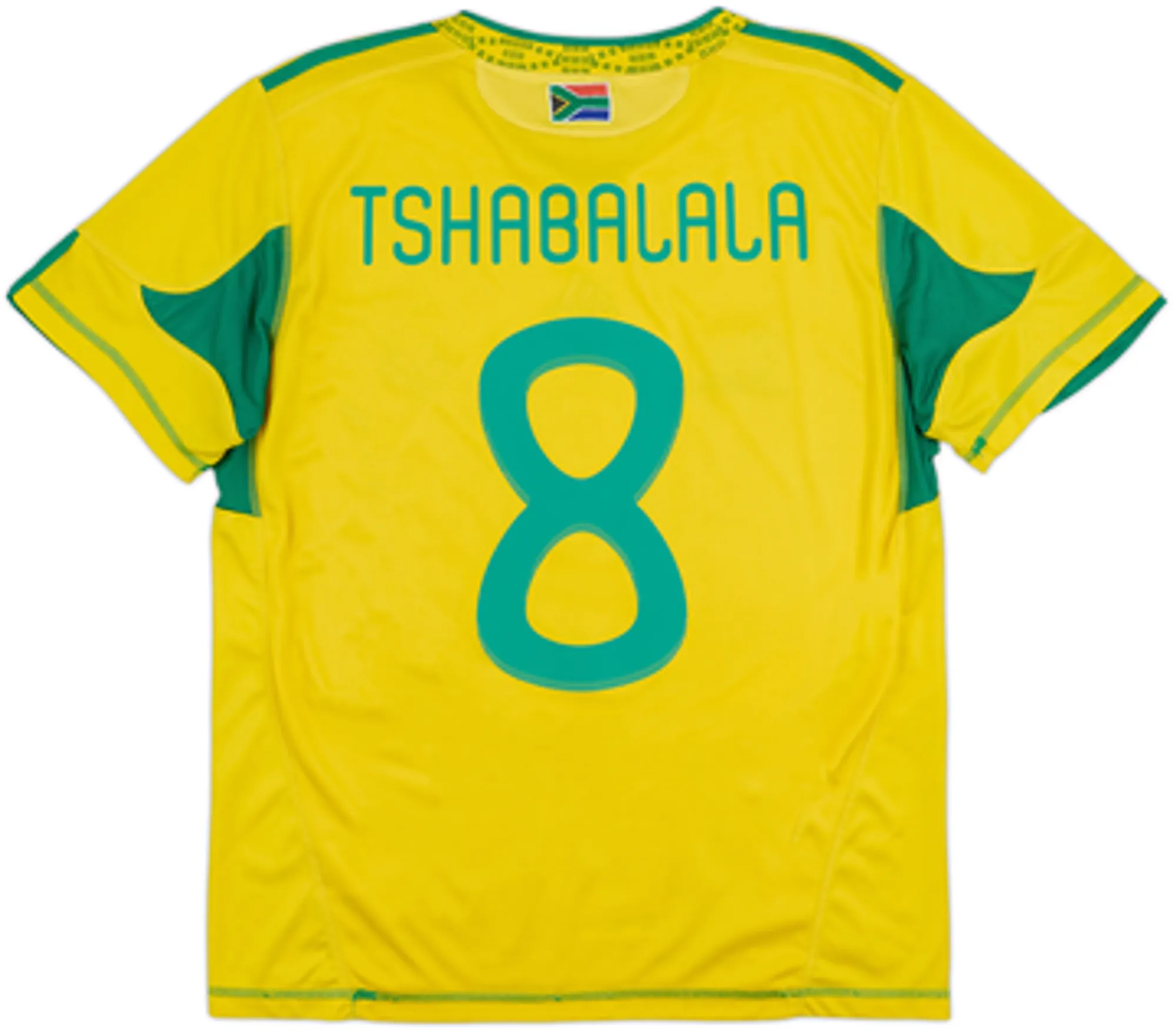 2009-11 South Africa Home Shirt Tshabalala #8 - 6/10 - (S)