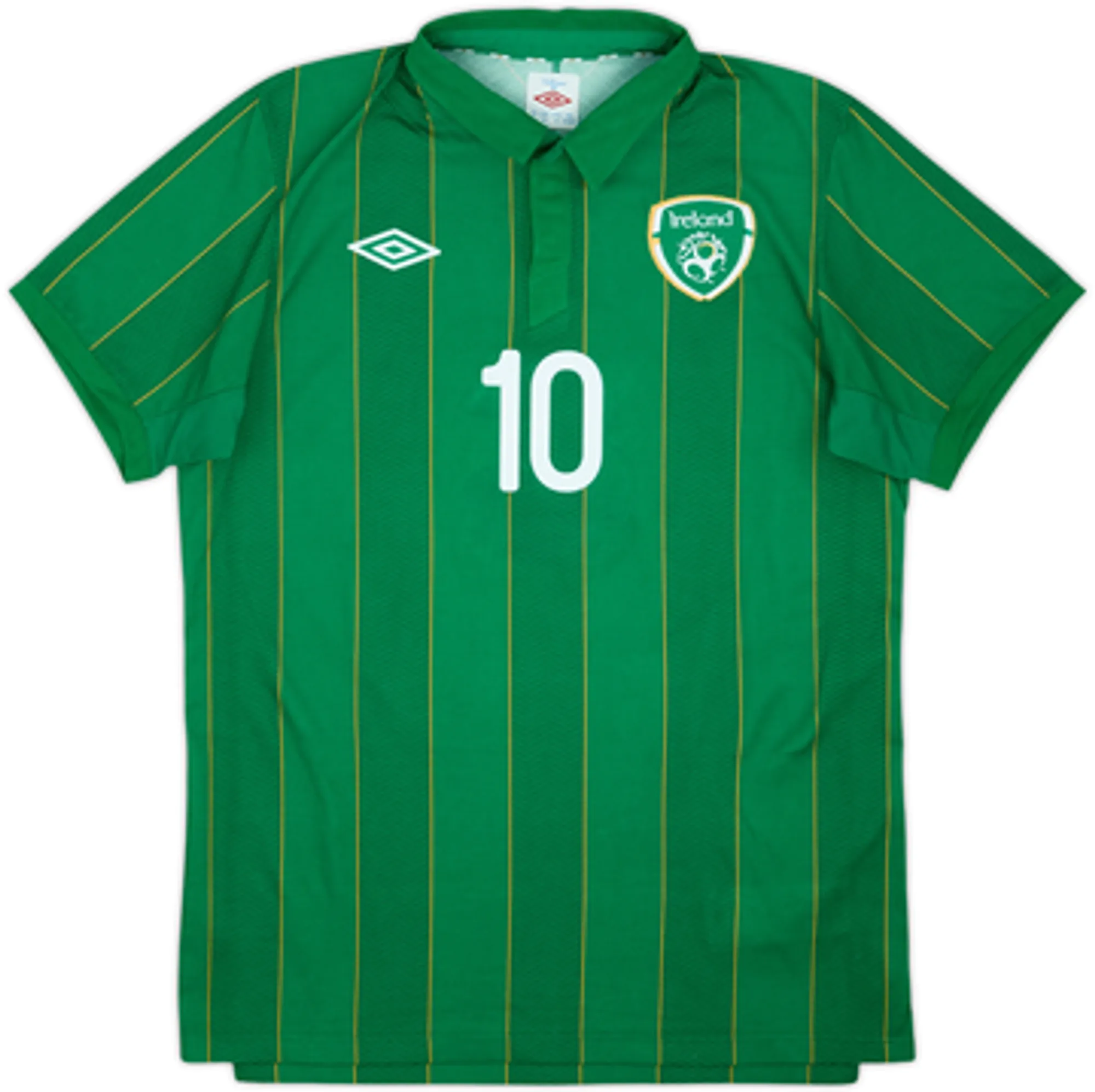 2011-12 Ireland Home Shirt Keane #10 - 10/10 - (M)