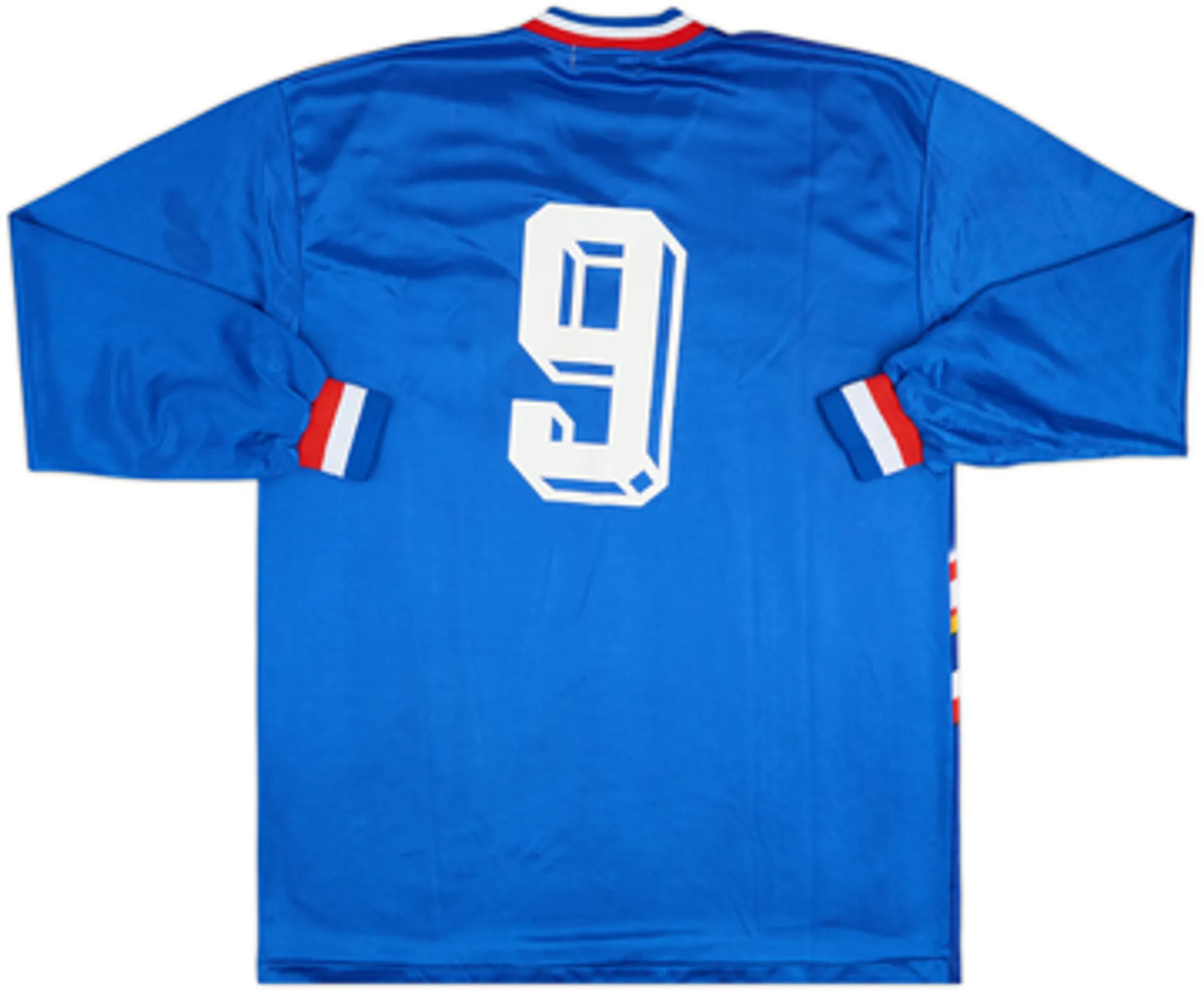 1993-94 South Korea Away L/S Shirt #9 - 8/10 - (XL)