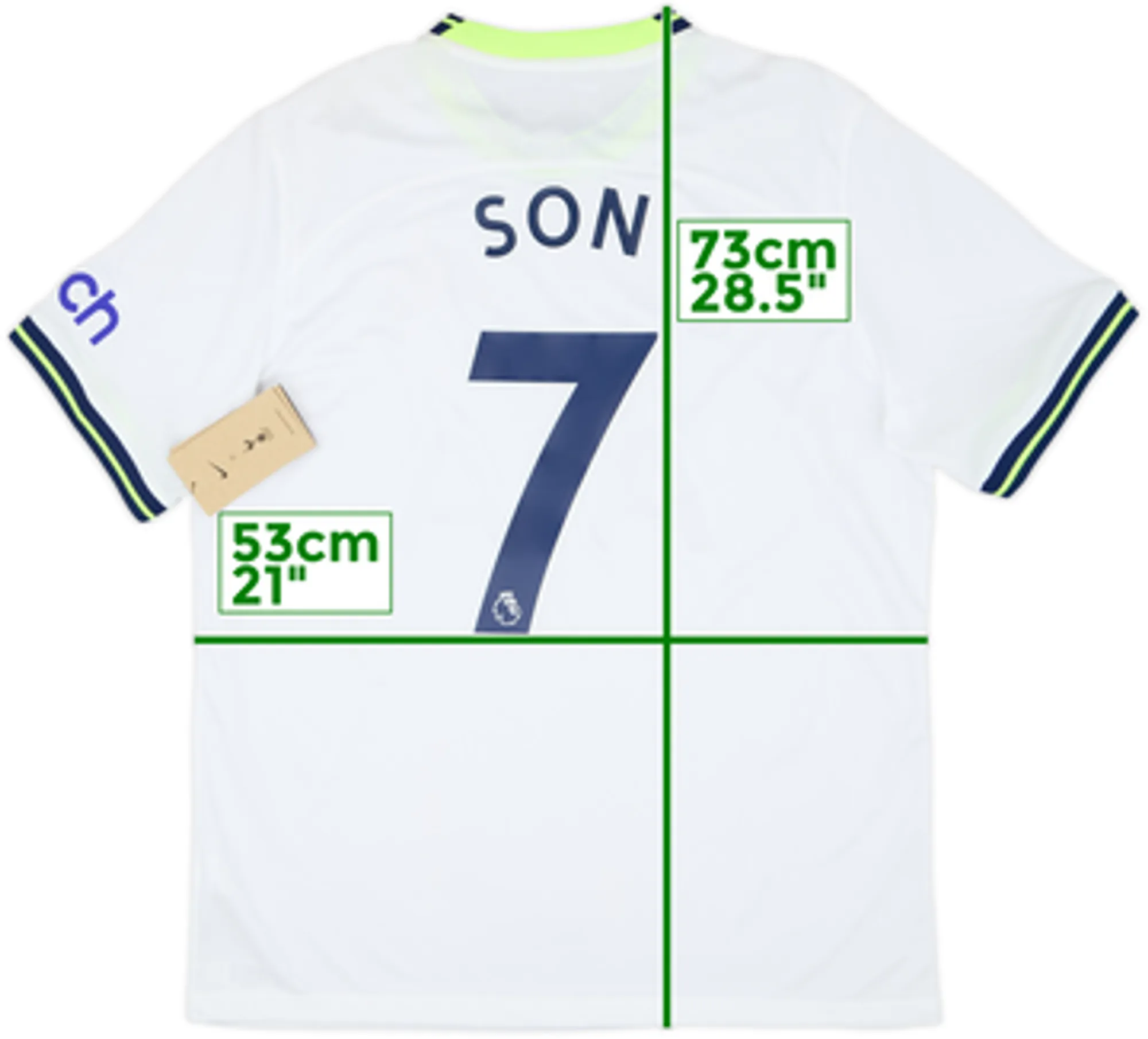 2022-23 Tottenham Home Shirt Son #7 (L)