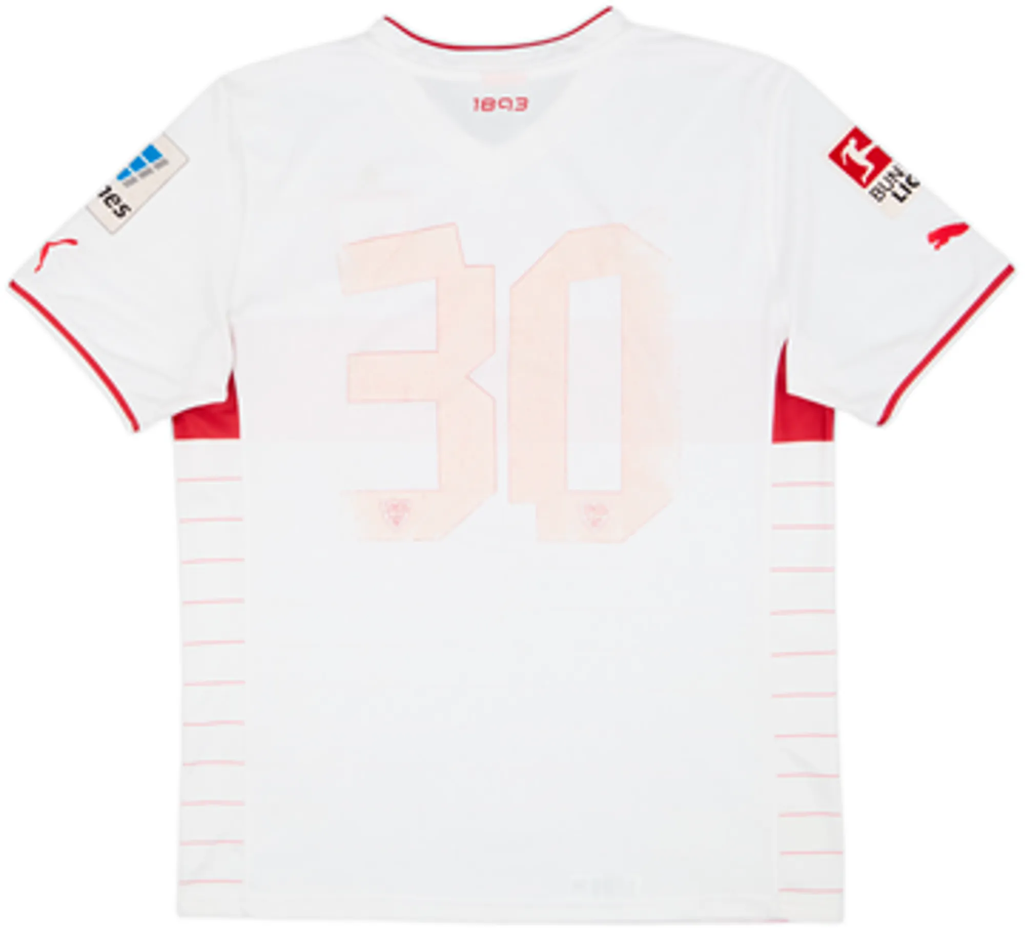 2013-14 Stuttgart Home Shirt #30 - 4/10 - (M)