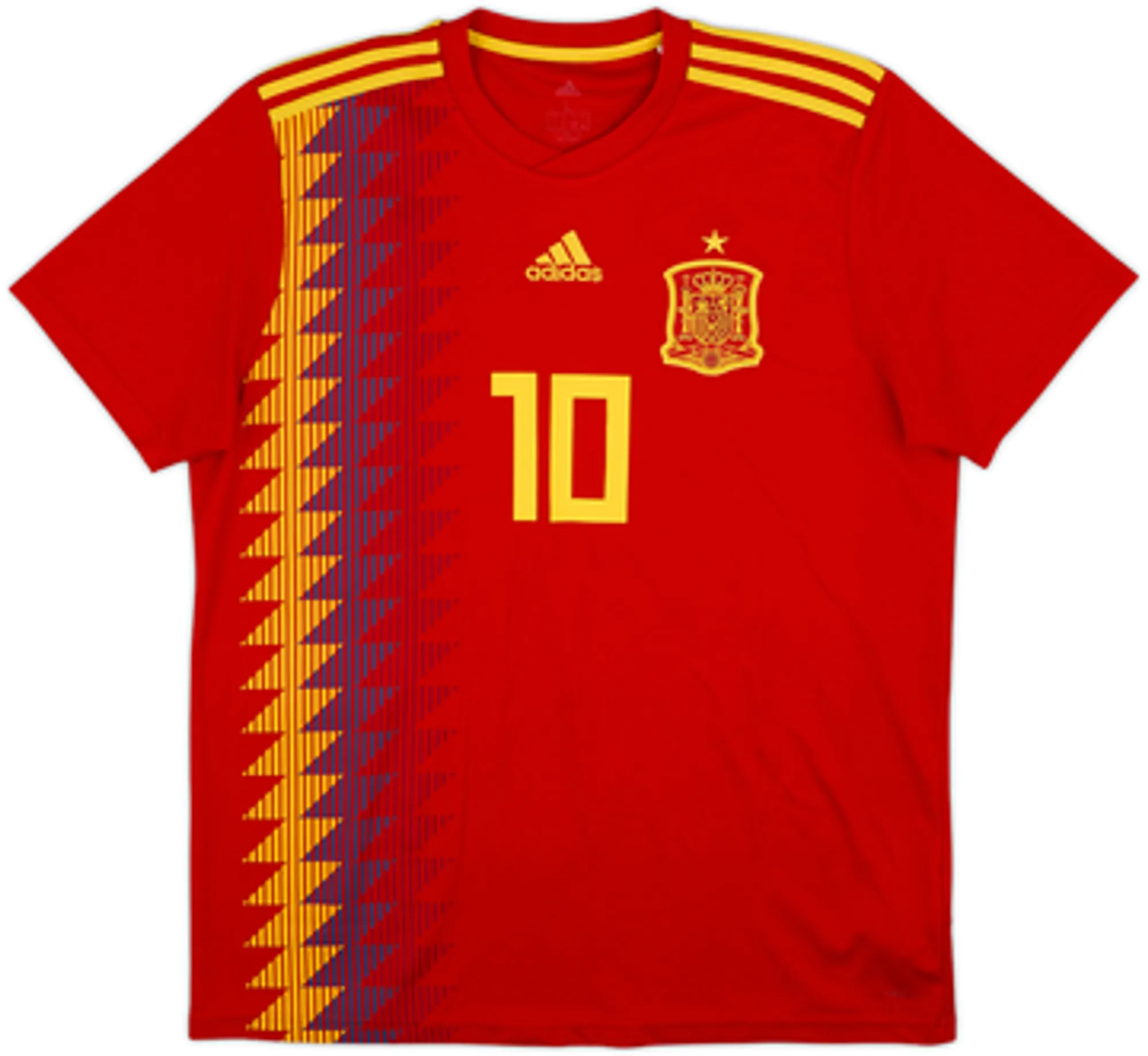2018-19 Spain Home Shirt Thiago #10 - 9/10 - (L)