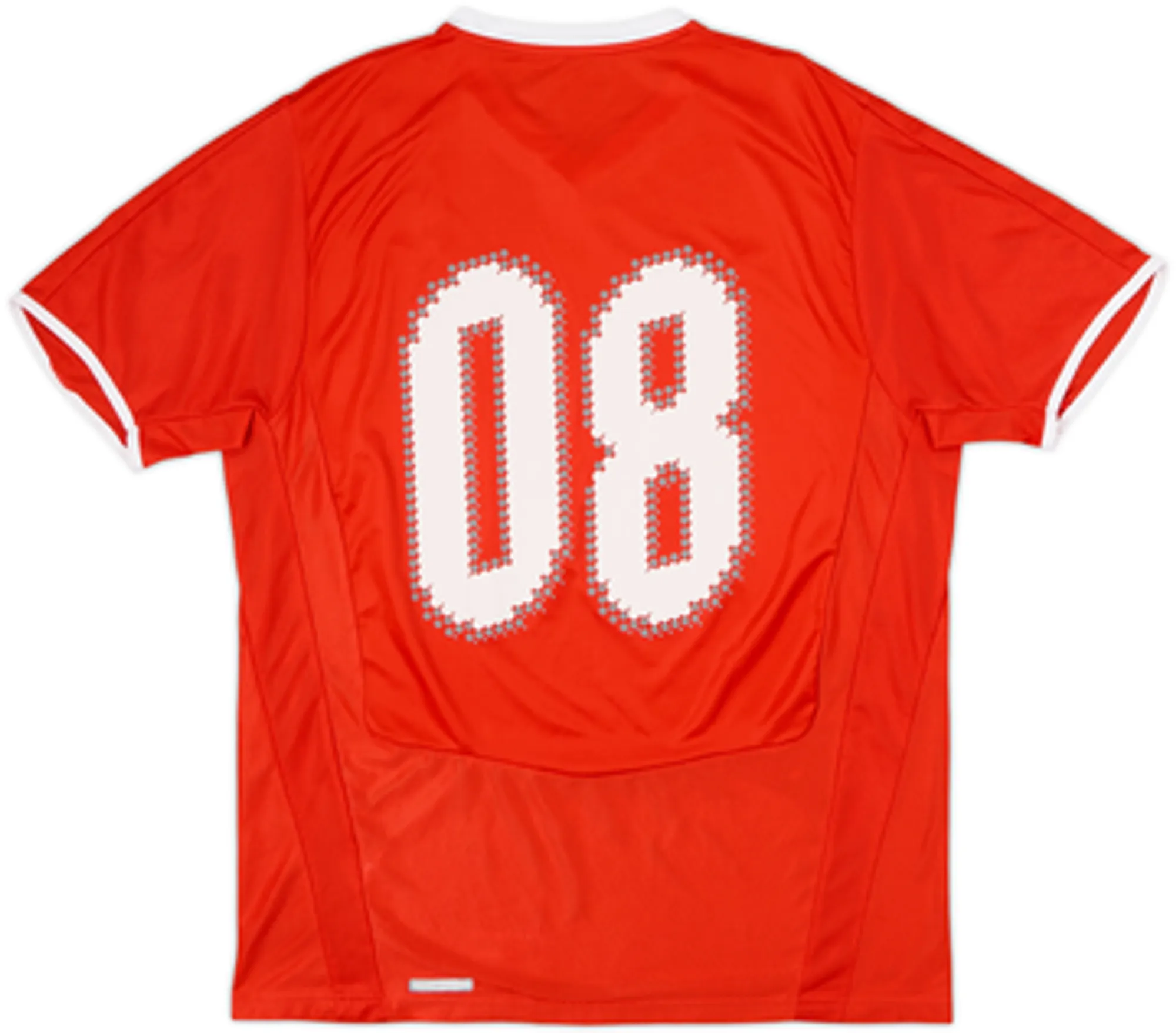 2008-10 Switzerland Home Shirt #08 - 8/10 - (M)