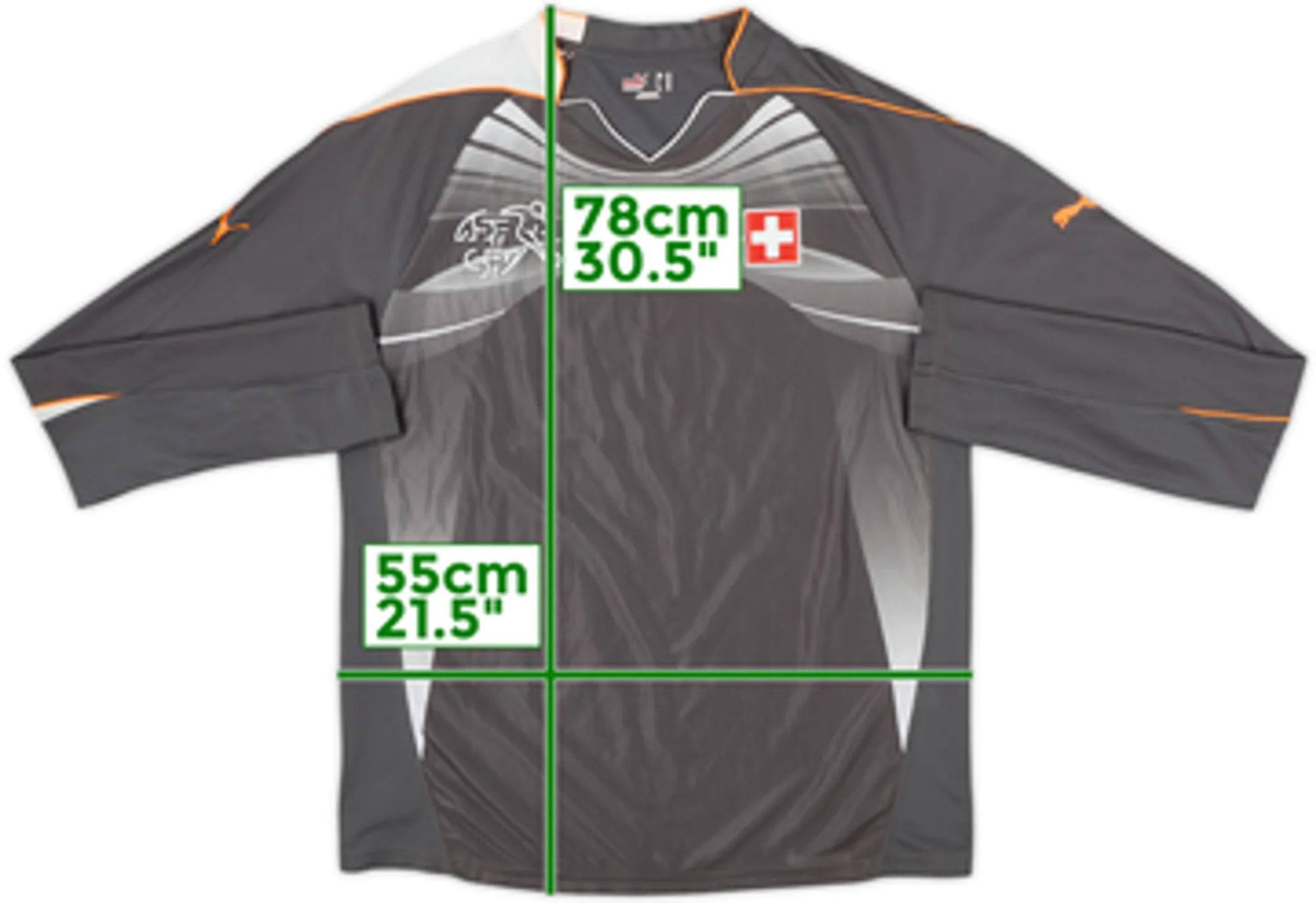 2010-12 Switzerland Authentic GK Shirt - 8/10 - (XL)