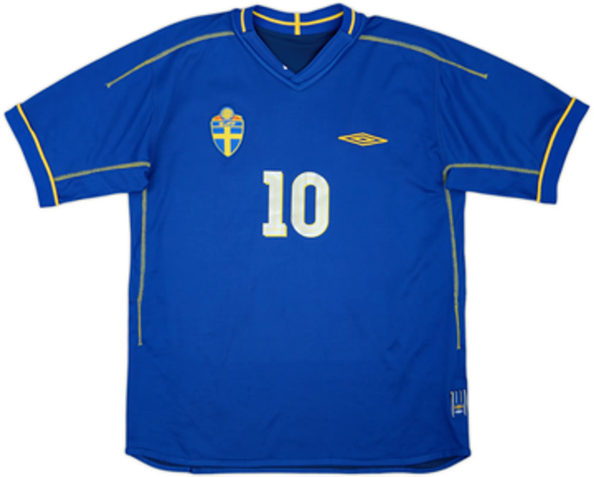 2003-04 Sweden Away Shirt Ibrahimovic #10 - 5/10 - (M)