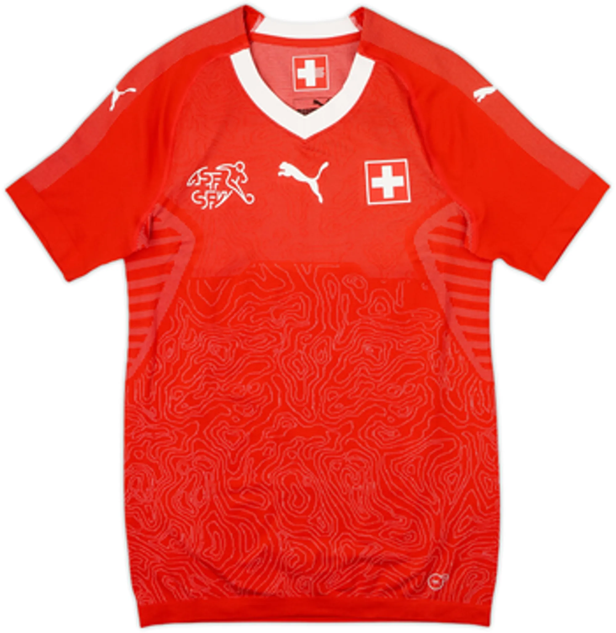 2018-20 Switzerland Authentic Home Shirt - 8/10 - (M)