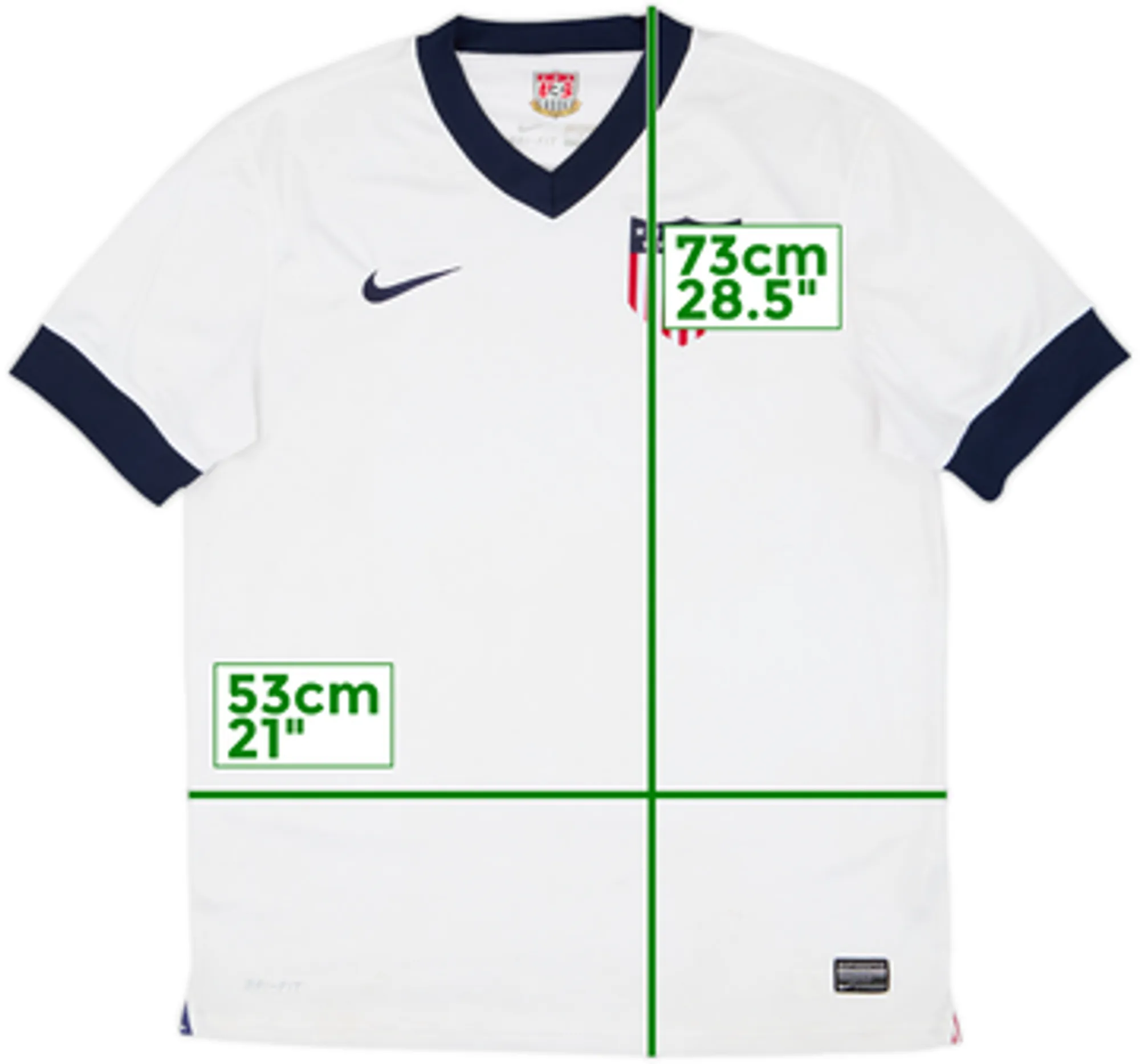 2013 USA Centenary Home Shirt - 6/10 - (L)