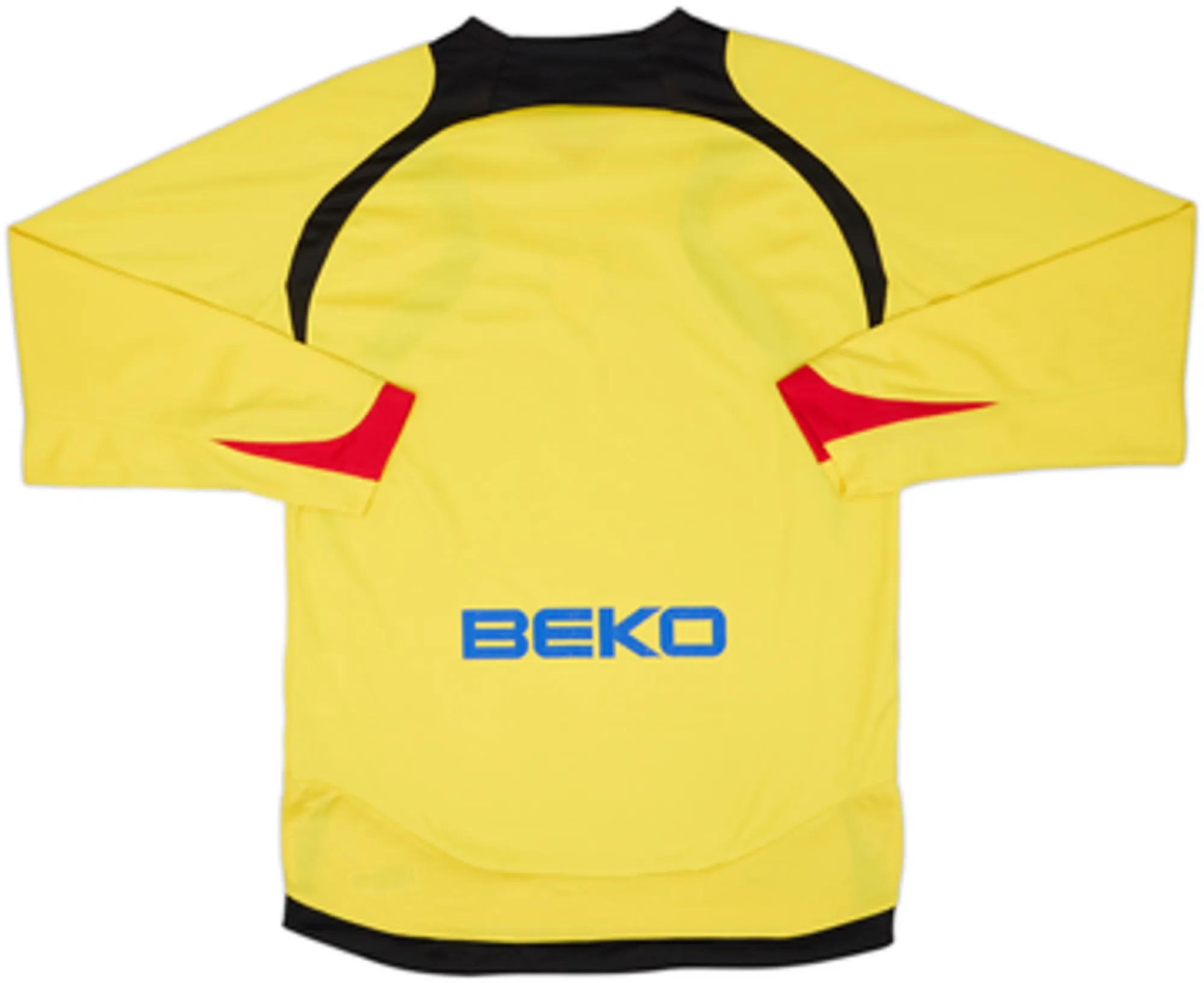 2007-08 Watford Home L/S Shirt - 5/10 - (M)