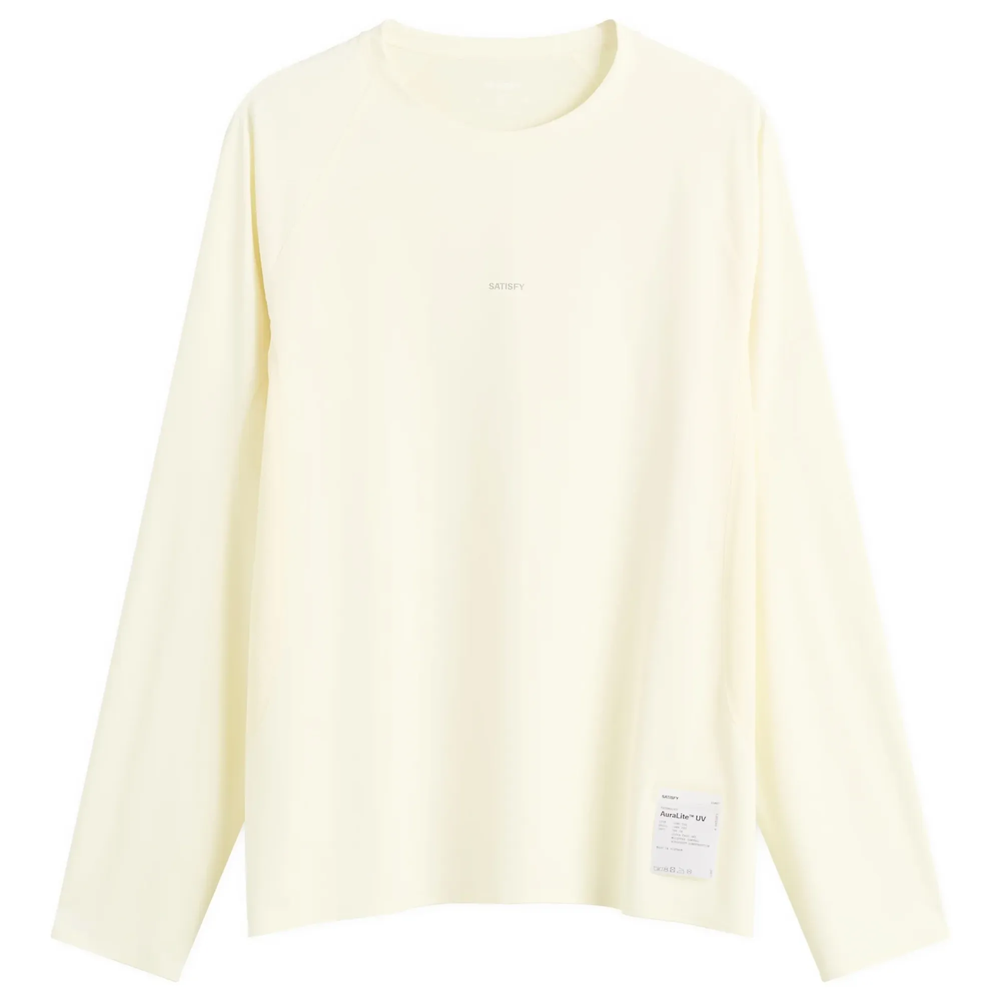 Satisfy Men's AuraLite UV Long Tee Transparent Yellow