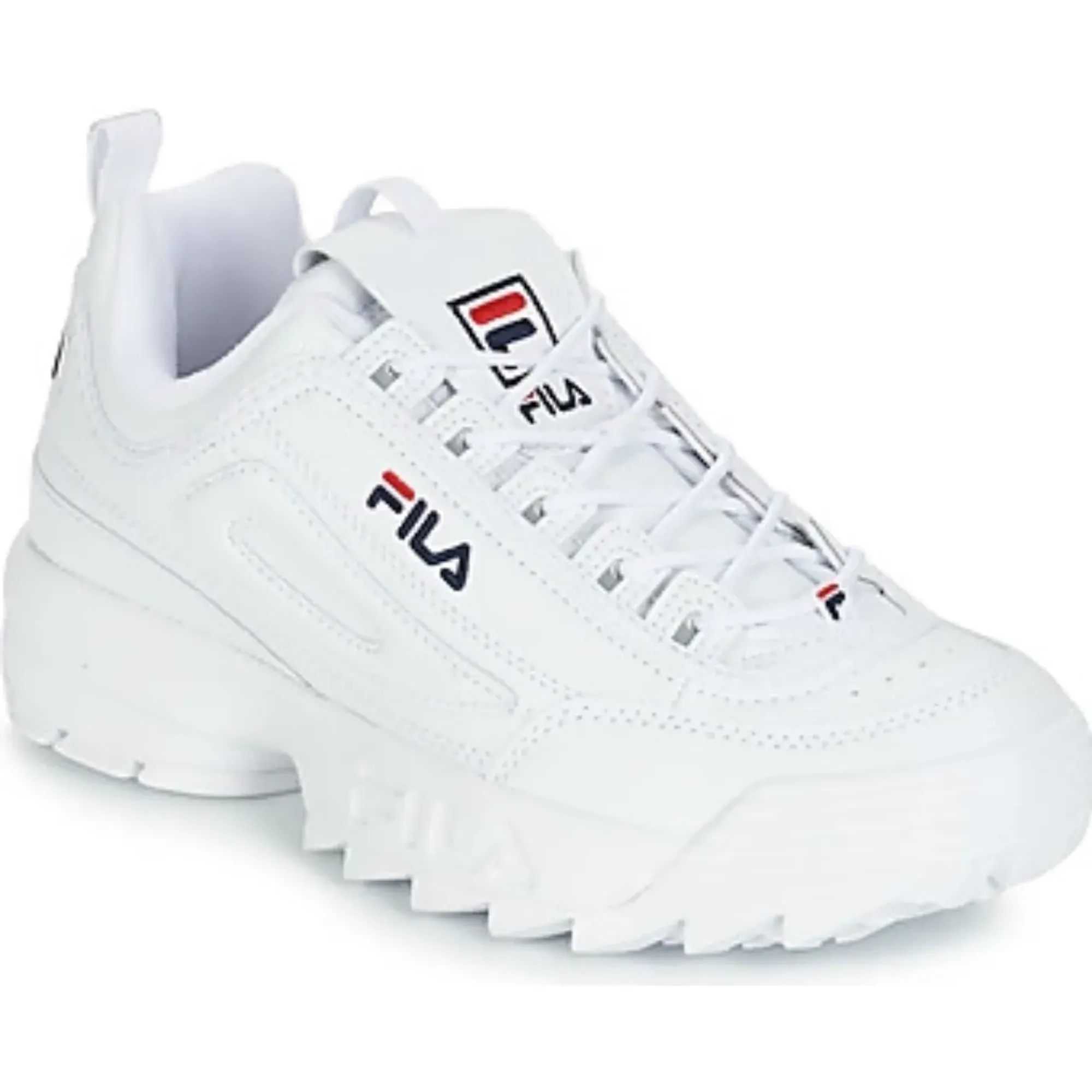 Fila  DISRUPTOR LOW  men's Shoes (Trainers) in White