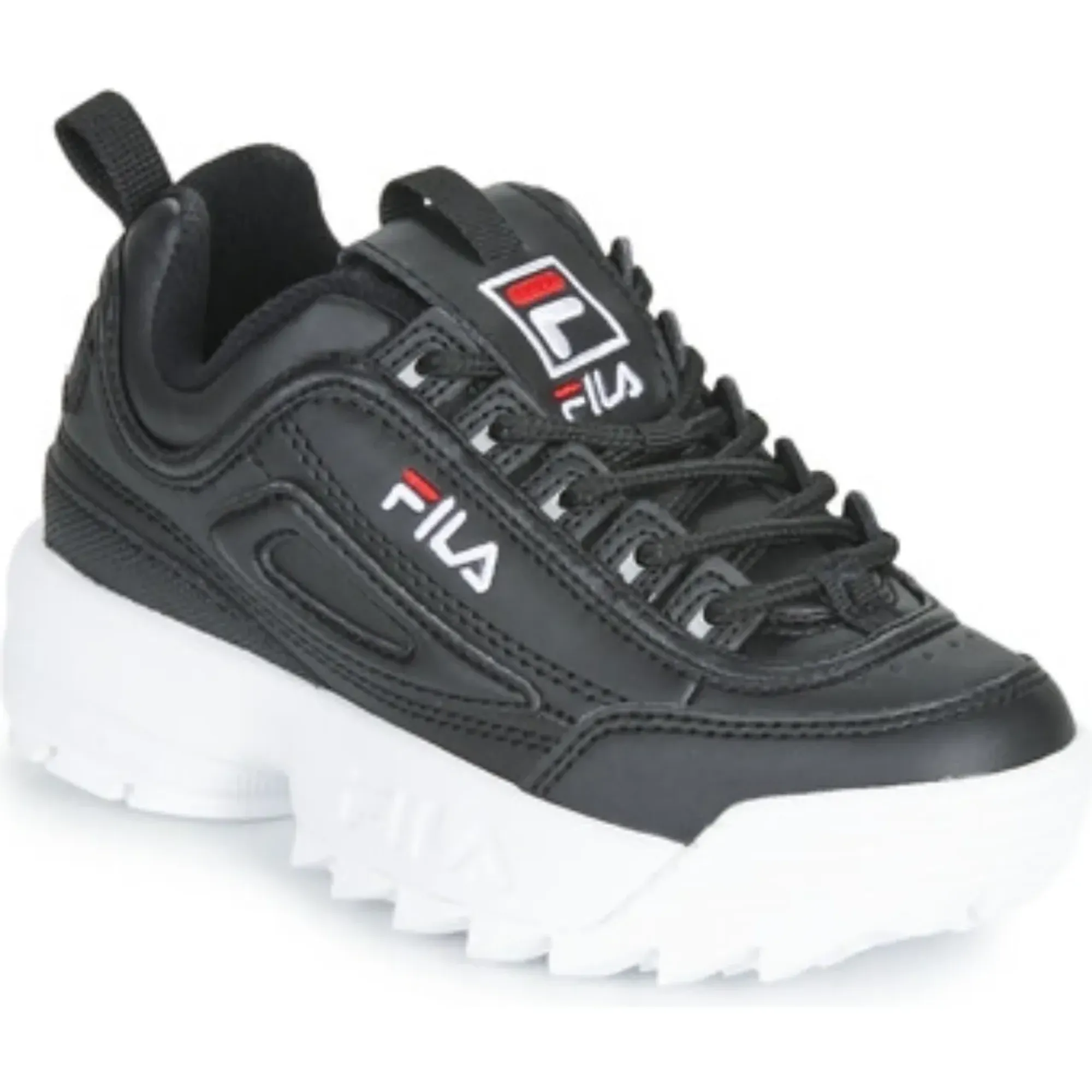 Fila  DISRUPTOR KIDS  boys's Children's Shoes (Trainers) in Black