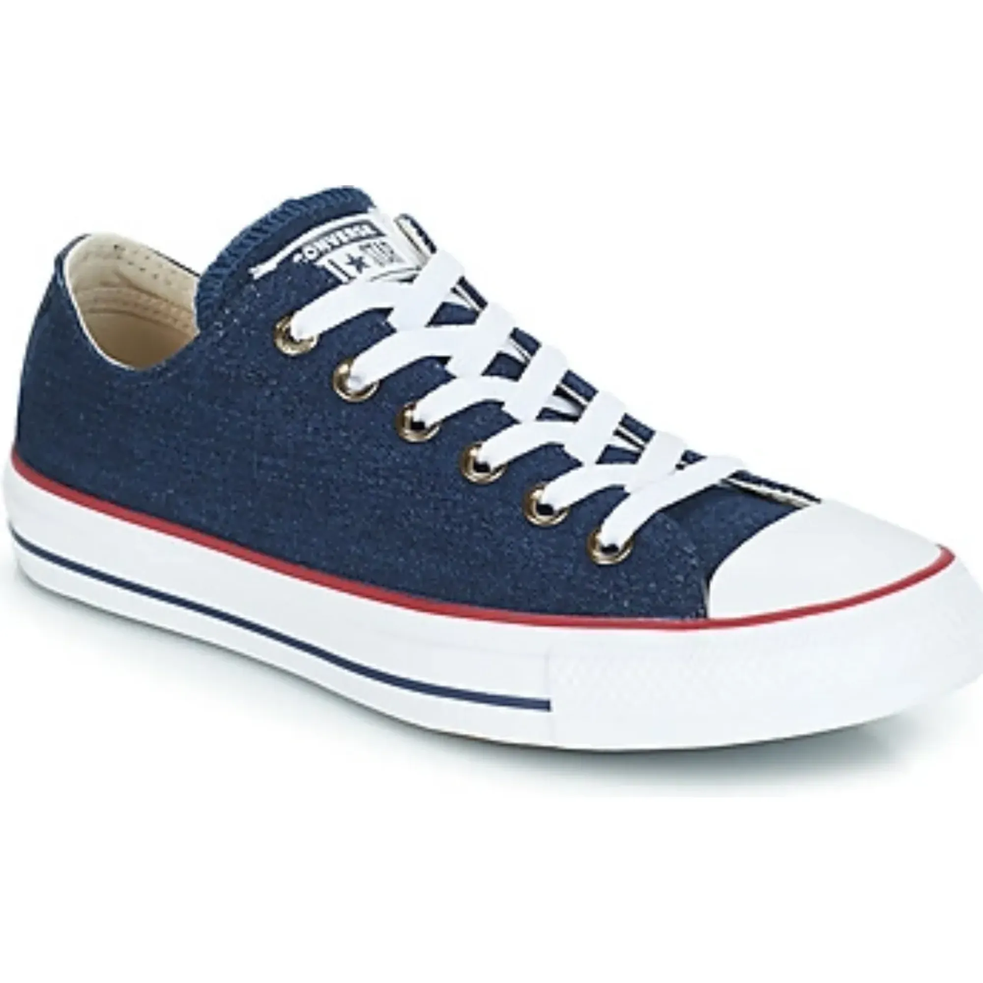 Converse  ALL STAR DENIM OX  women's Shoes (Trainers) in multicolour