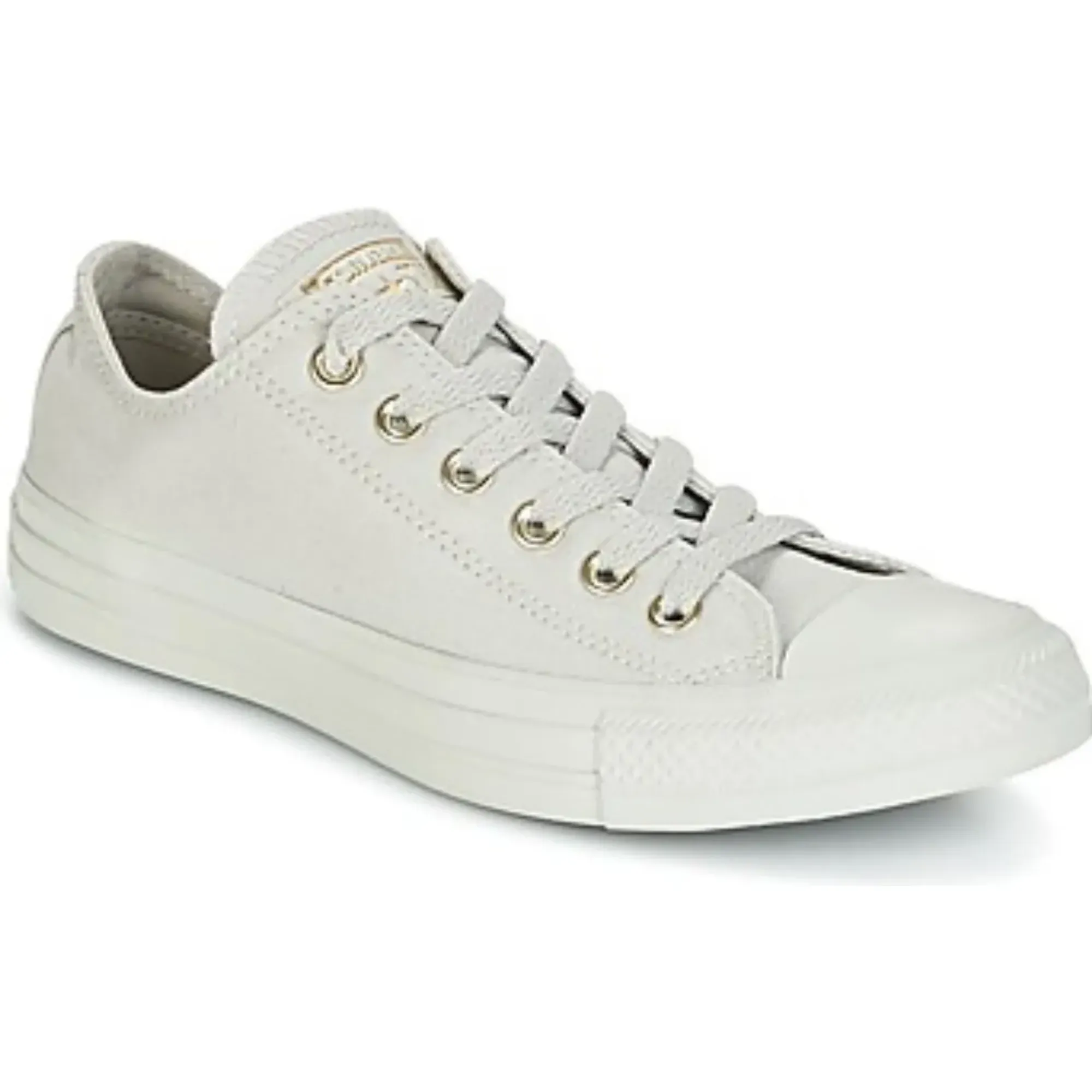 Converse  Chuck Taylor All Star Ox Mono Glam Canvas Color  women's Shoes (Trainers) in Grey