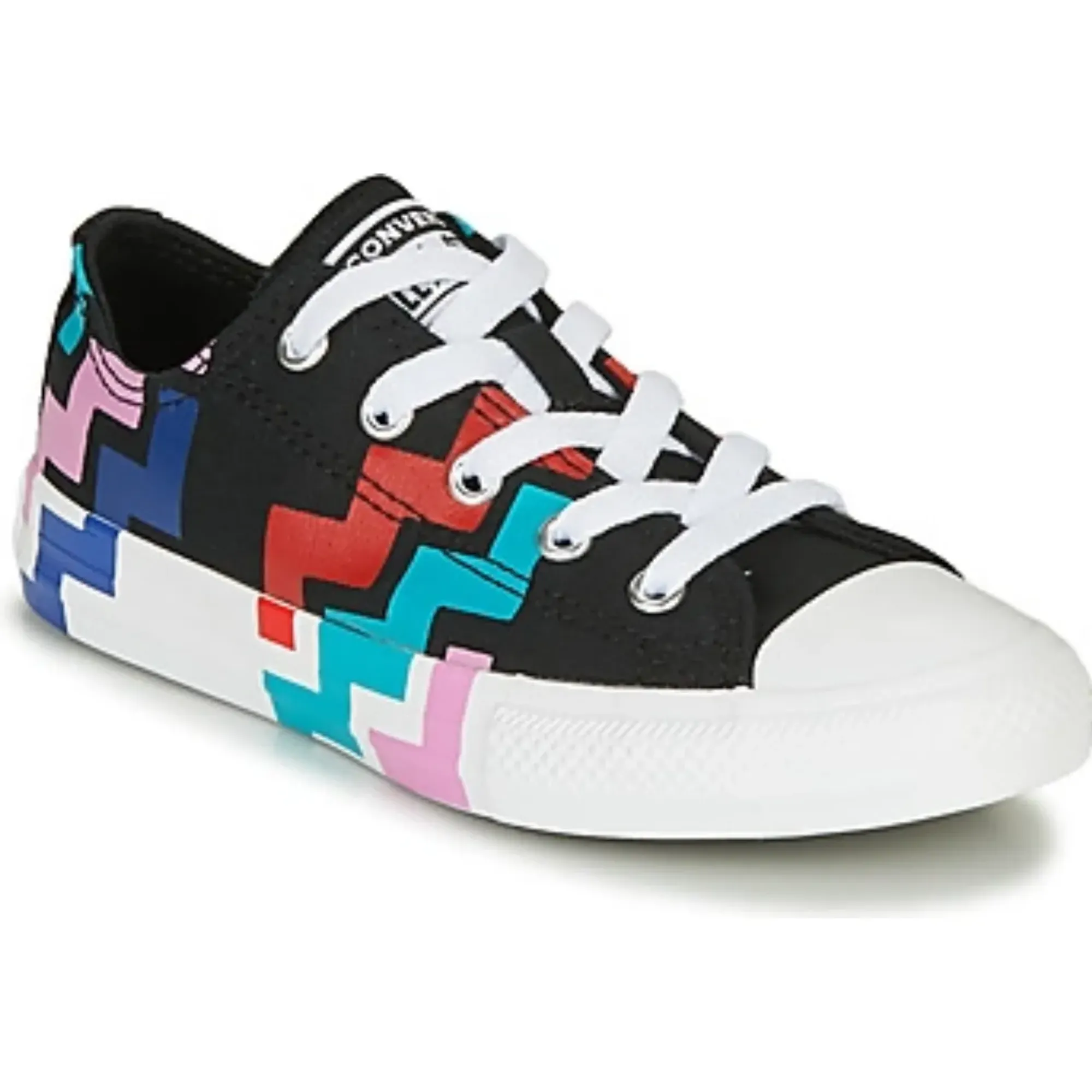 Converse  CHUCK TAYLOR ALL STAR VLTG - OX  girls's Children's Shoes (Trainers) in Black