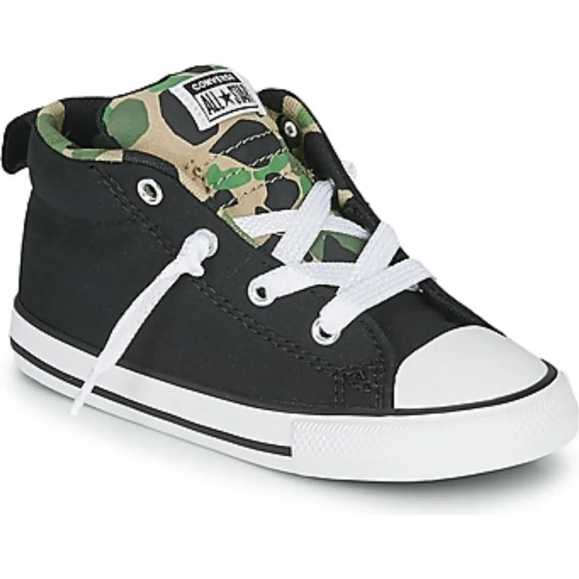 Converse  CHUCK TAYLOR ALL STAR STREET CAMO - MID  boys's Children's Shoes (Trainers) in Black