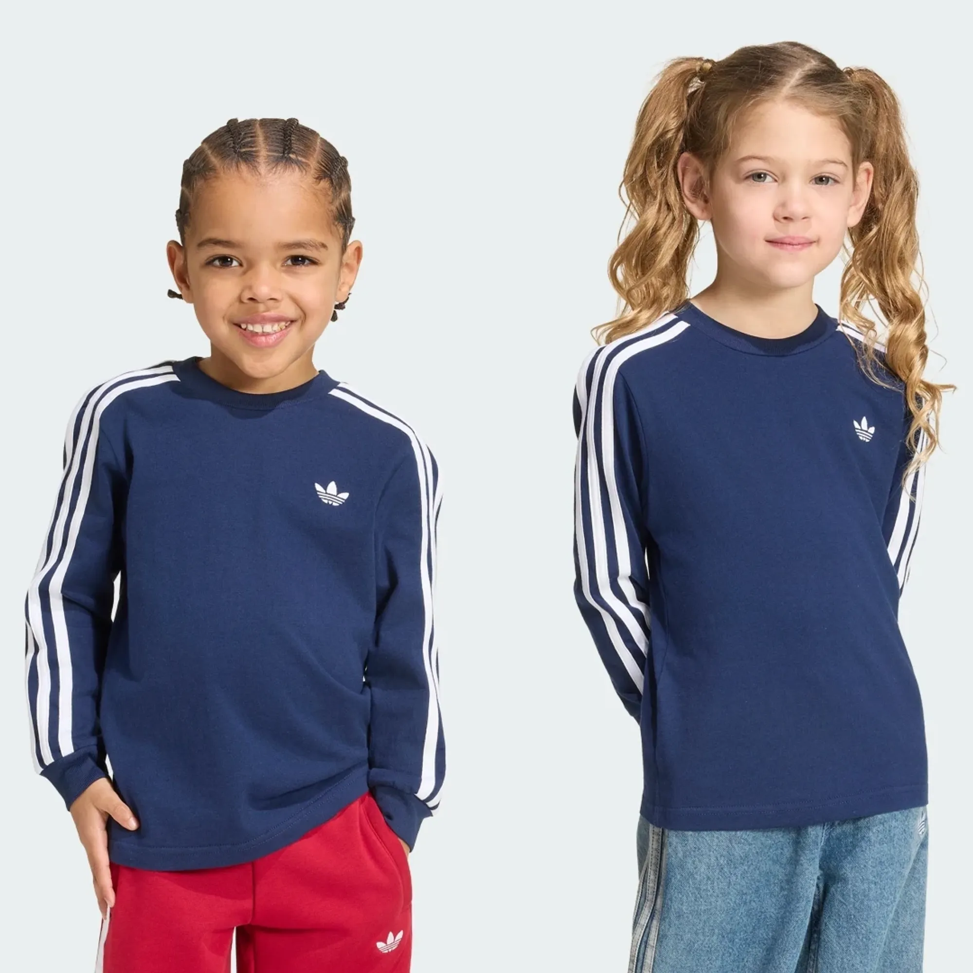 adidas 3-STRIPES LONG SLEEVE Long-Sleeve Top