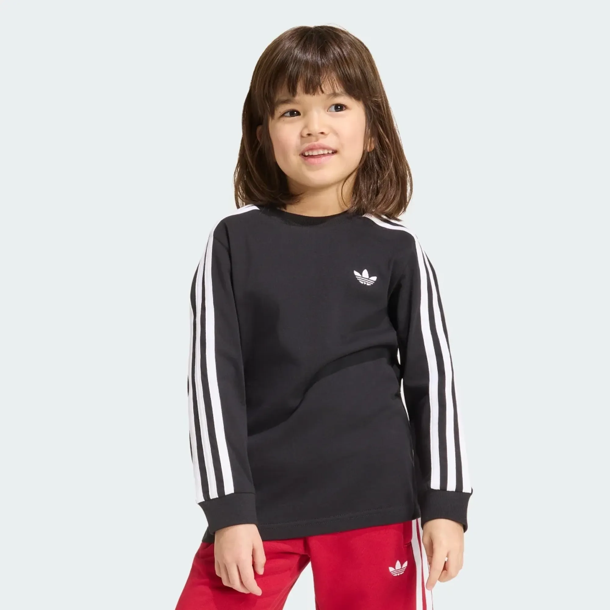 adidas 3-STRIPES LONG SLEEVE Long-Sleeve Top