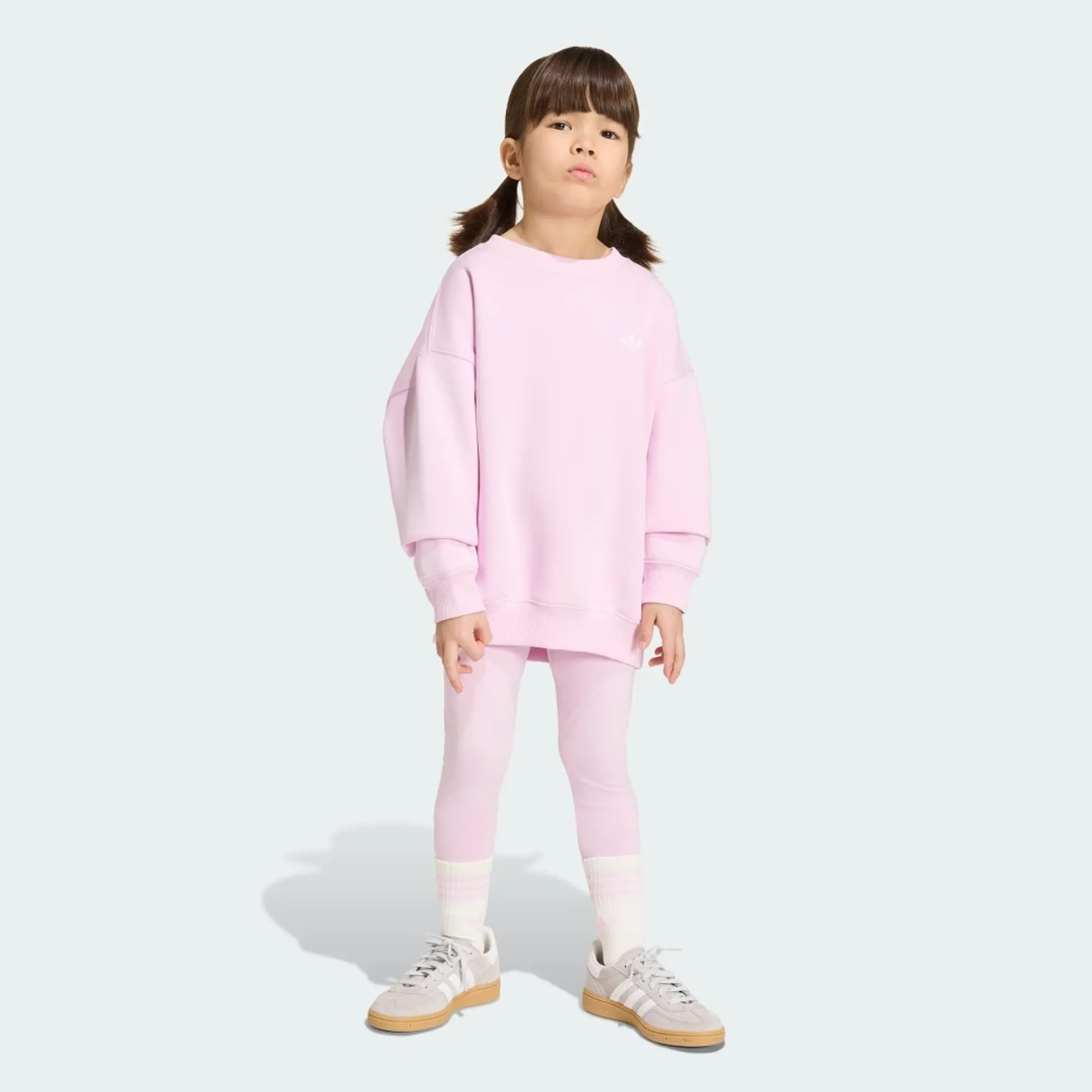 adidas OVERSIZED CREW LEGGINGS SET