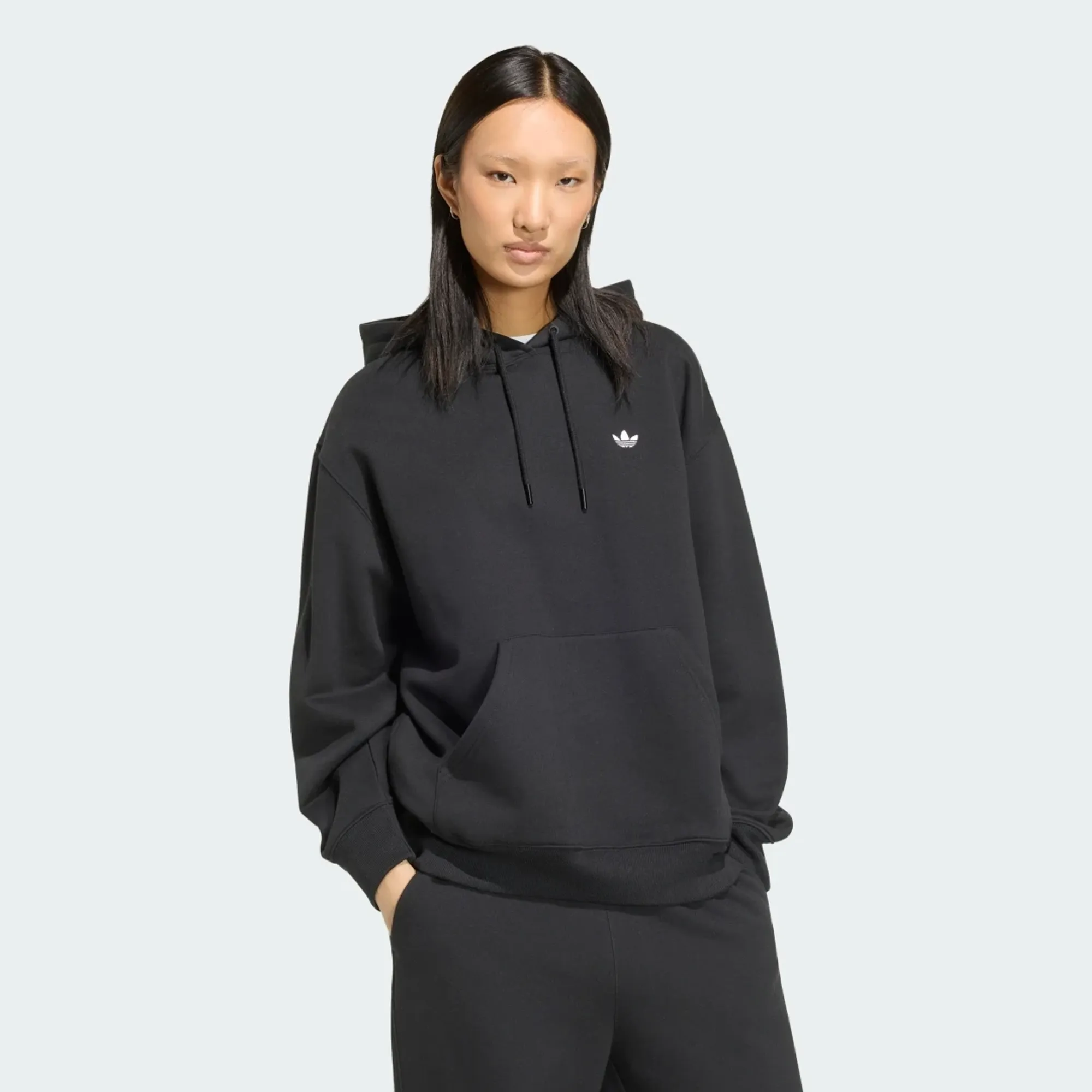adidas ESSENTIALS OVERSIZED FLEECE HOODIE