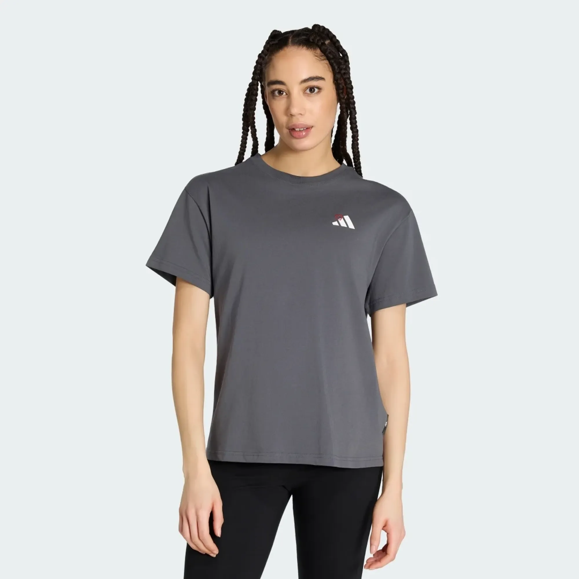 adidas EMBROIDERY PACK LOOSE GRAPHIC T-SHIRT