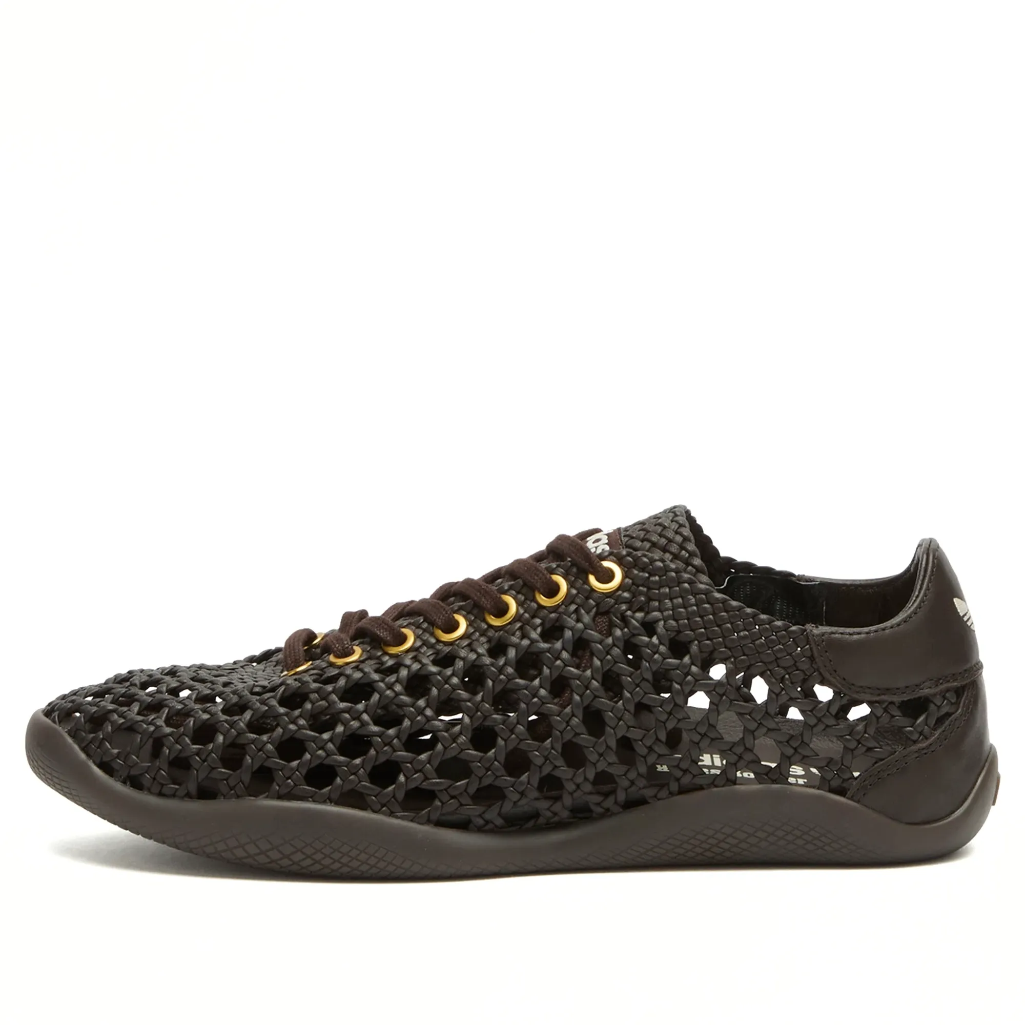 Adidas Women's x Wales Bonner Karintha Basketry Sneaker Dark Brown