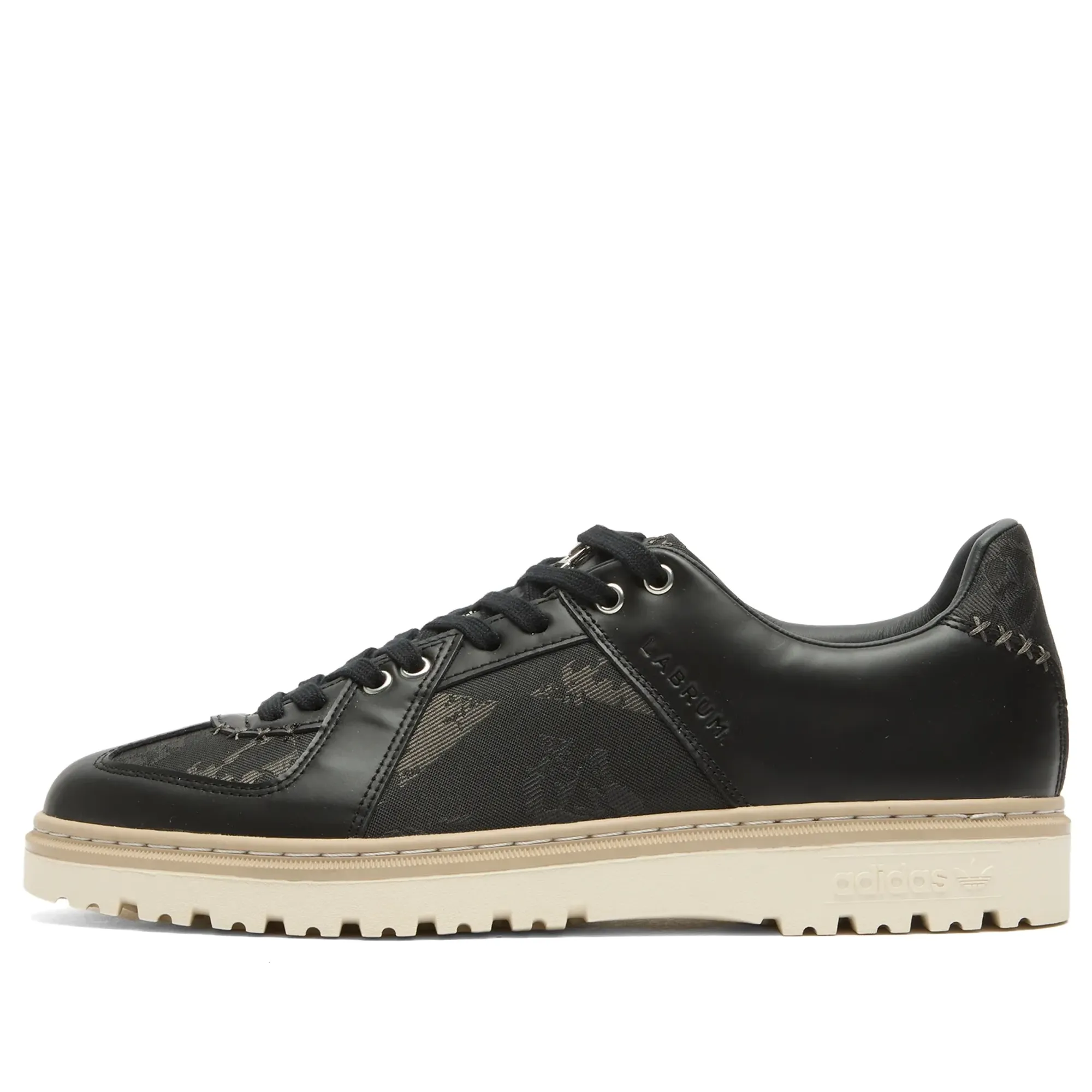 END. x Adidas x Labrum BW Army Sneaker Core Black/Wonder Beige/Cloud White