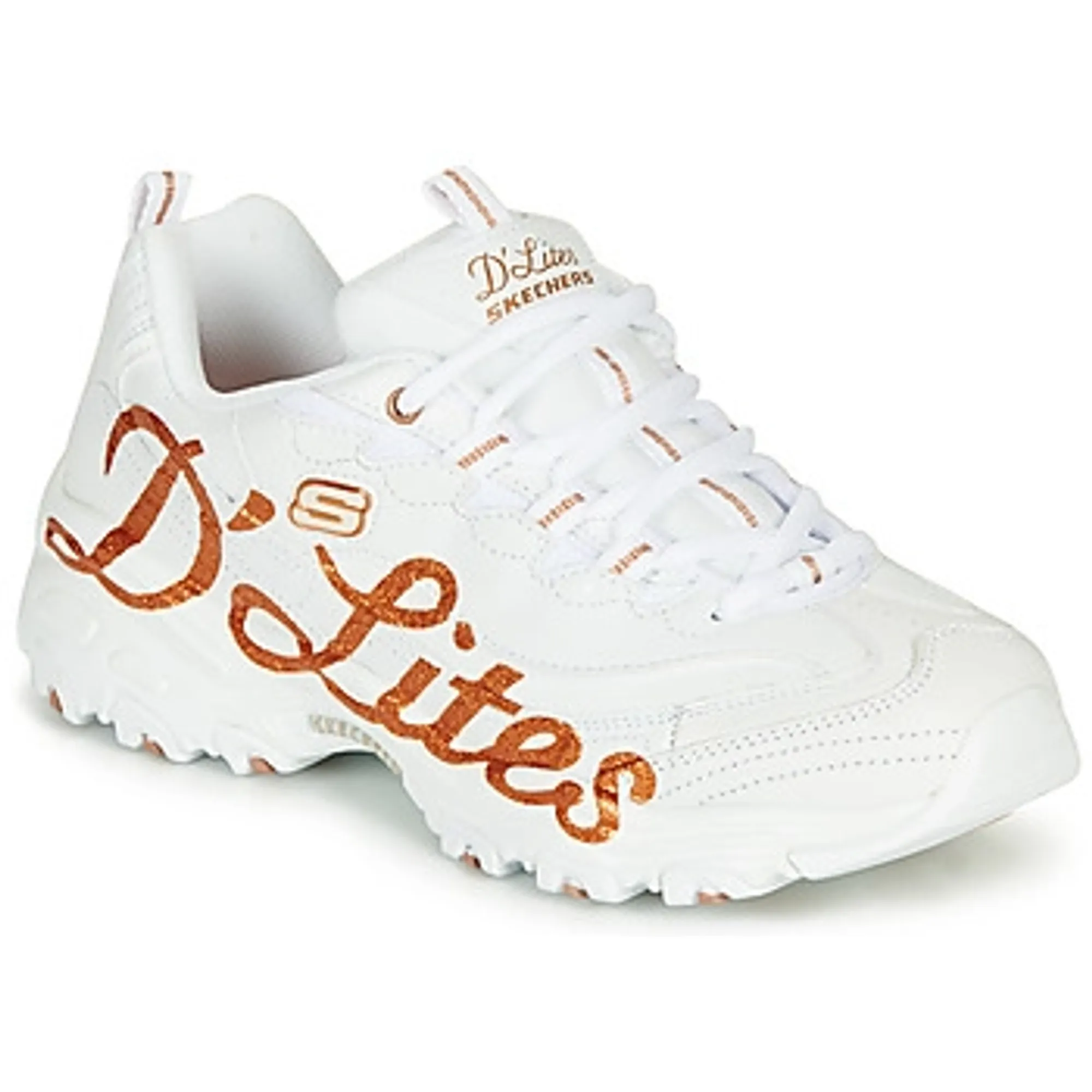 Skechers  D'LITES  women's Shoes (Trainers) in White