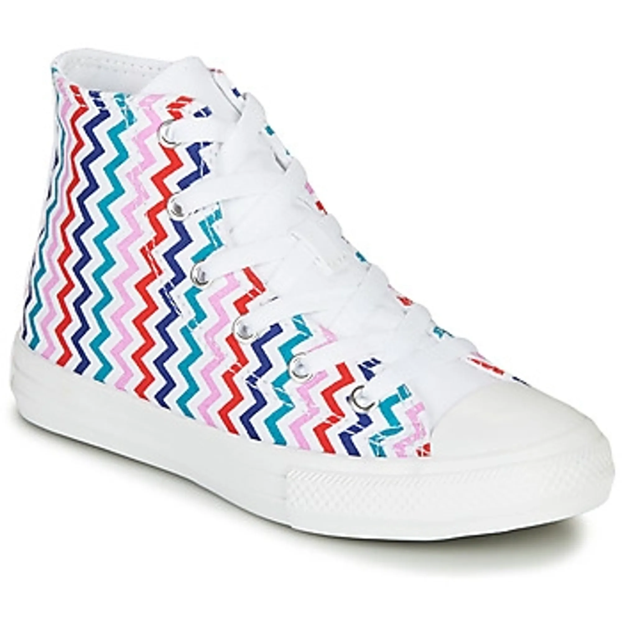 Converse  CHUCK TAYLOR ALL STAR VLTG - HI  girls's Children's Shoes (High-top Trainers) in White