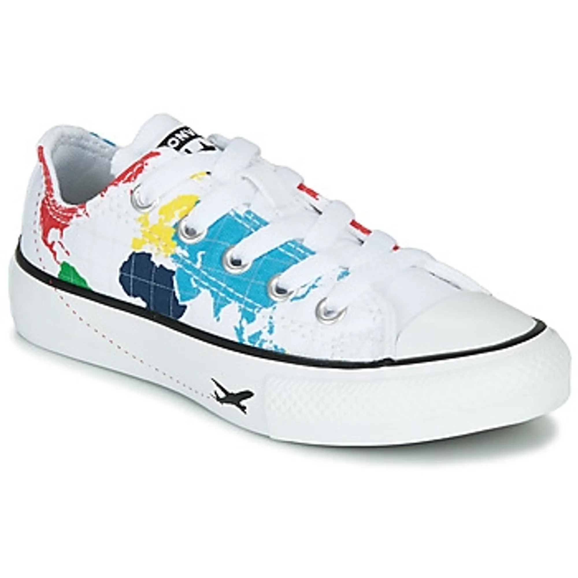Converse  CHUCK TAYLOR ALL STAR - OX  boys's Children's Shoes (Trainers) in Multicolour