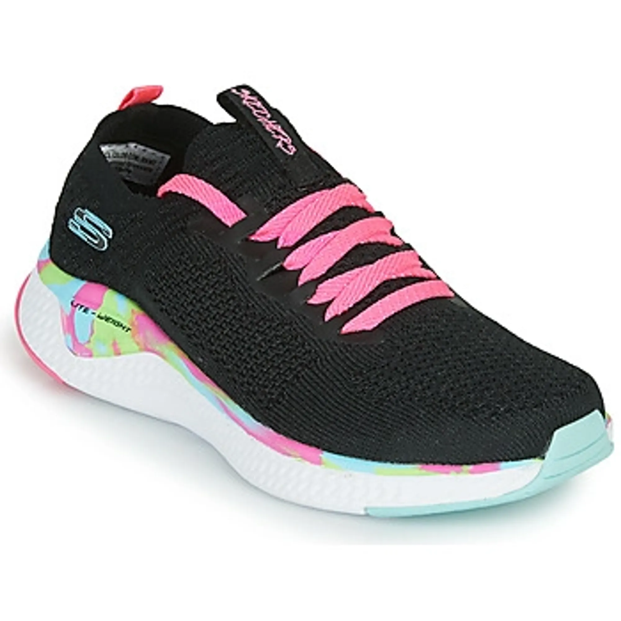 Skechers  SOLAR FUSE  girls's Children's Shoes (Trainers) in Black