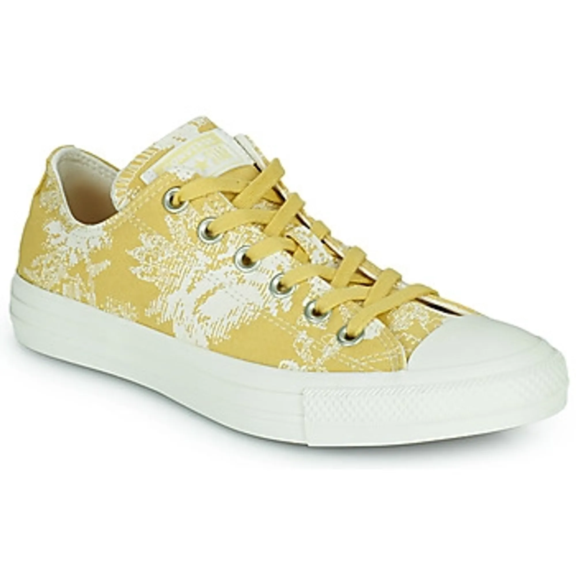 Converse  CHUCK TAYLOR ALL STAR HYBRID FLORAL OX  women's Shoes (Trainers) in Yellow