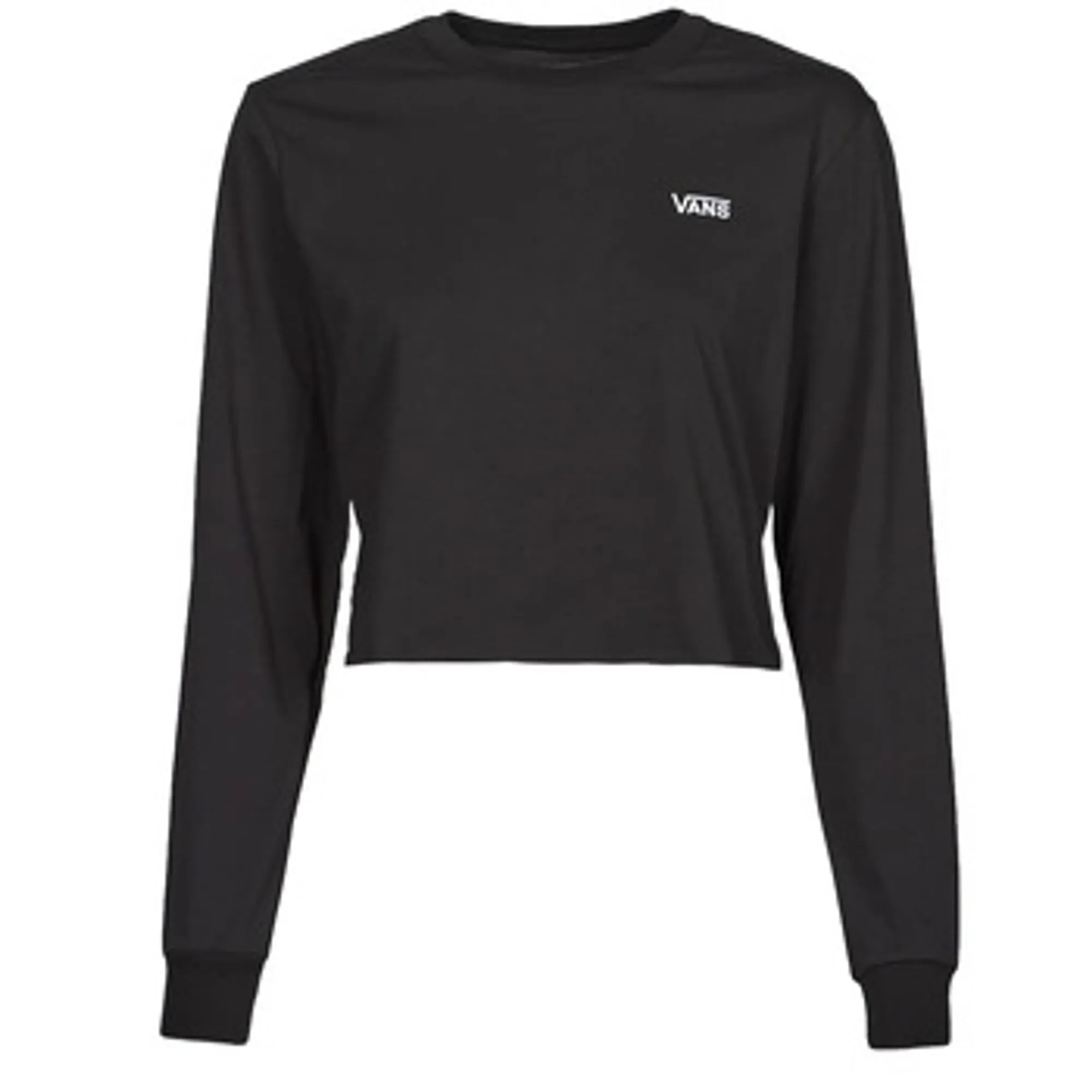 Vans  JUNIOR V LS CROP  women's  in Black