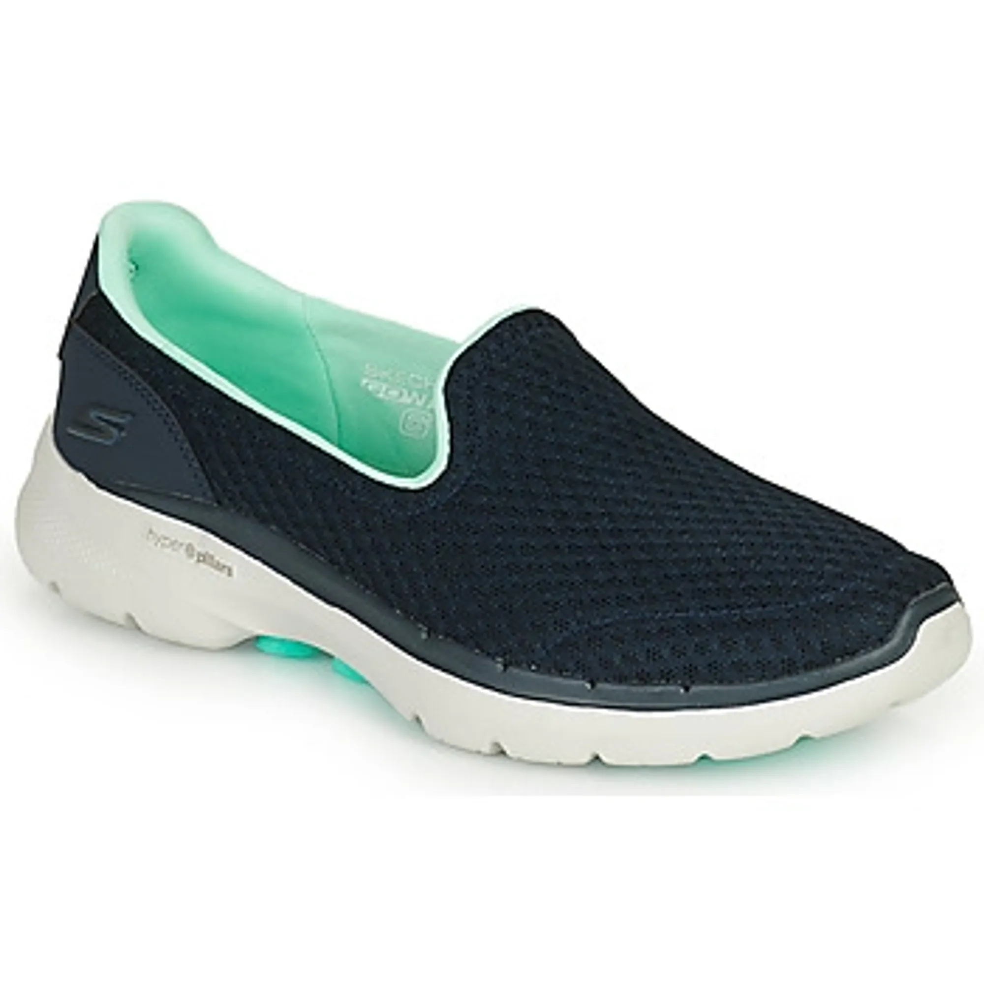 Skechers  GO WALK 6  women's Slip-ons (Shoes) in Marine