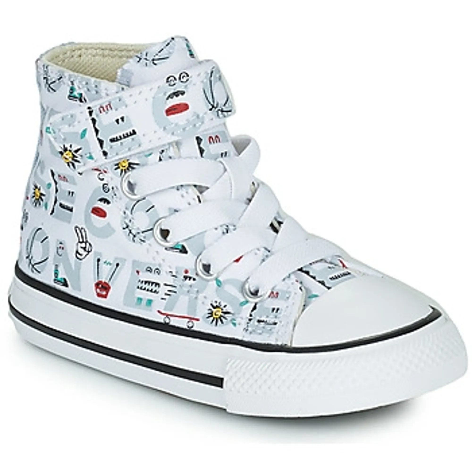 Converse  Chuck Taylor All Star 1V Creature Craft Hi  boys's Children's Shoes (Trainers) in Blue