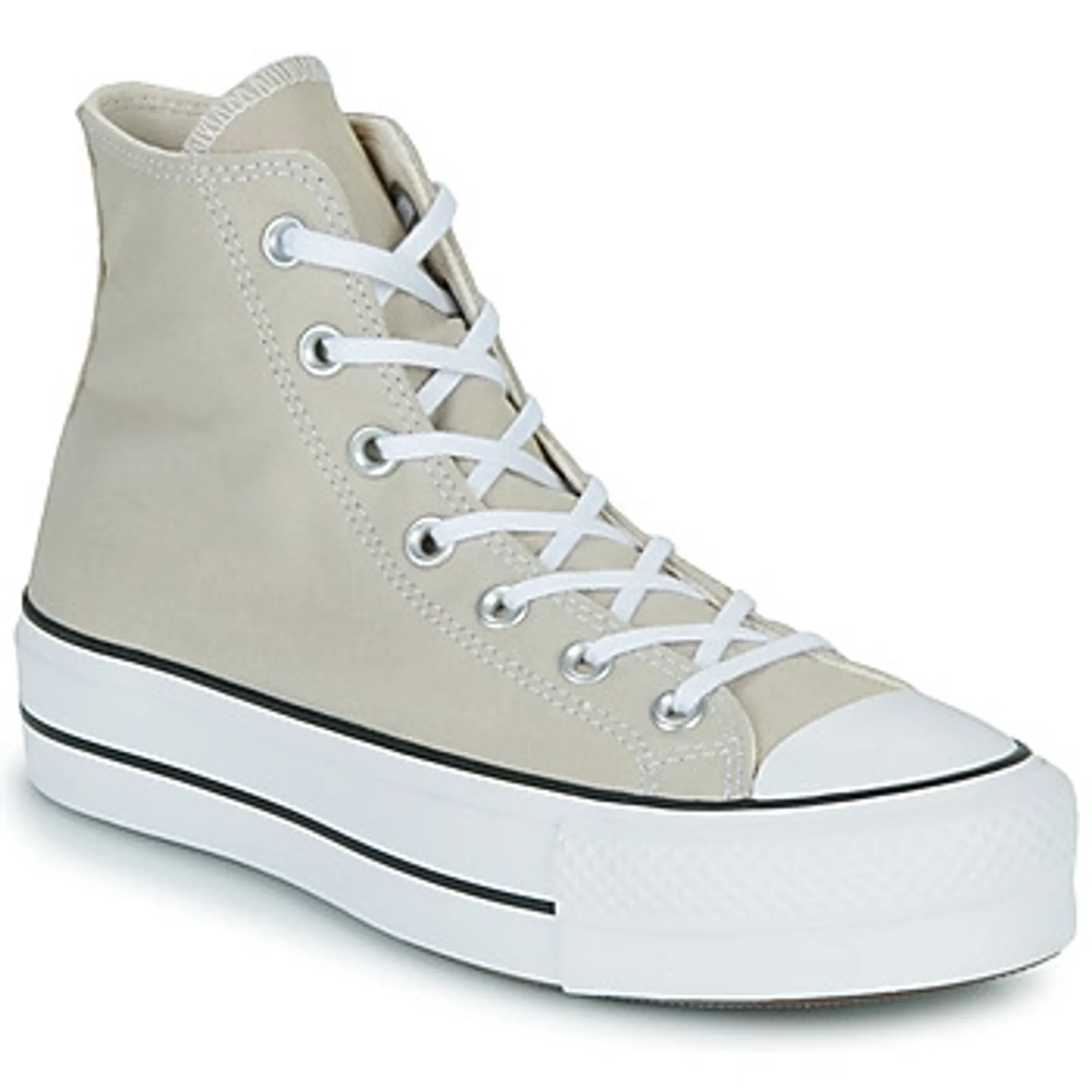 Converse  Chuck Taylor All Star Lift Canvas Seasonal Color  women's Shoes (High-top Trainers) in Beige
