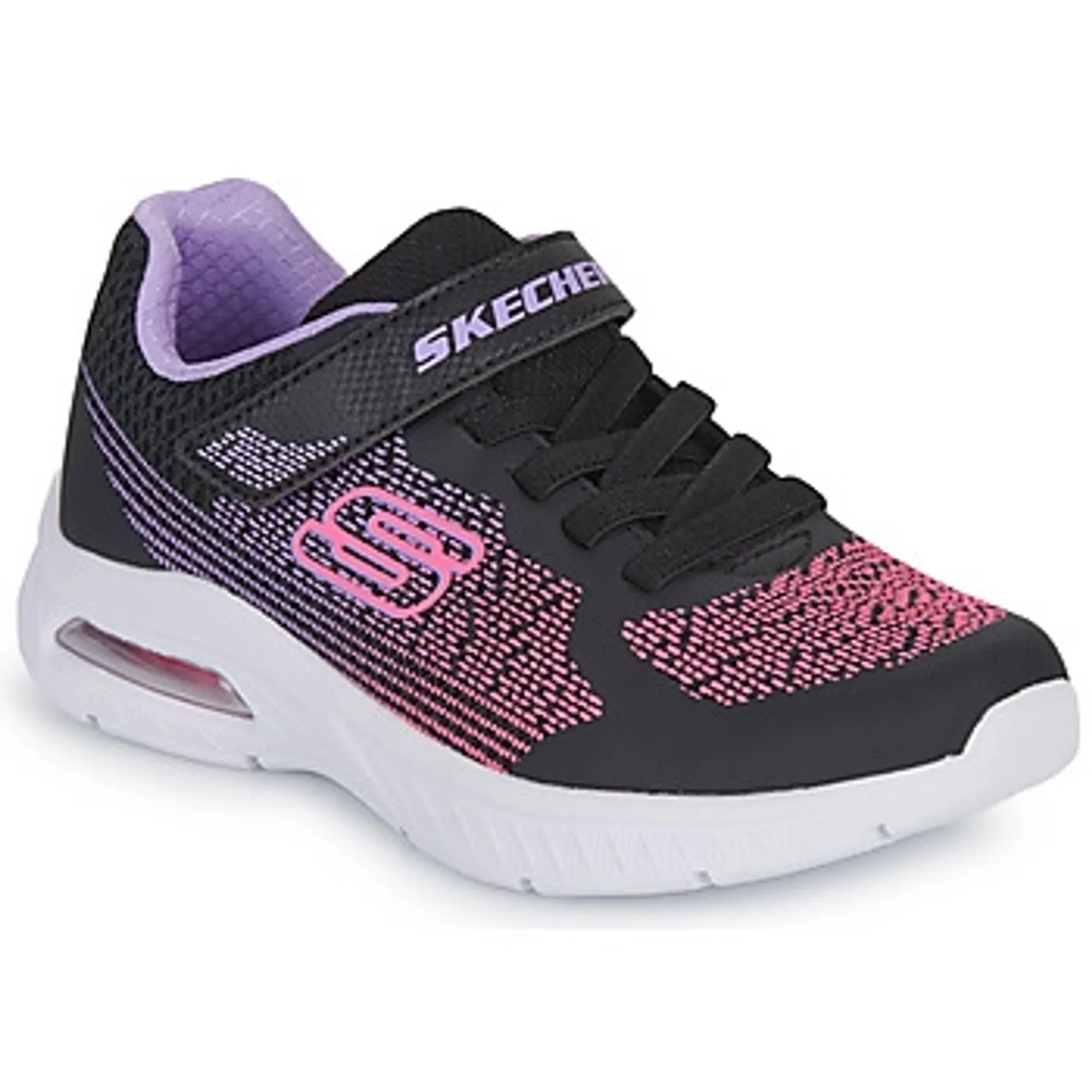 Skechers  MICROSPEC MAX PLUS  girls's Children's Shoes (Trainers) in Black