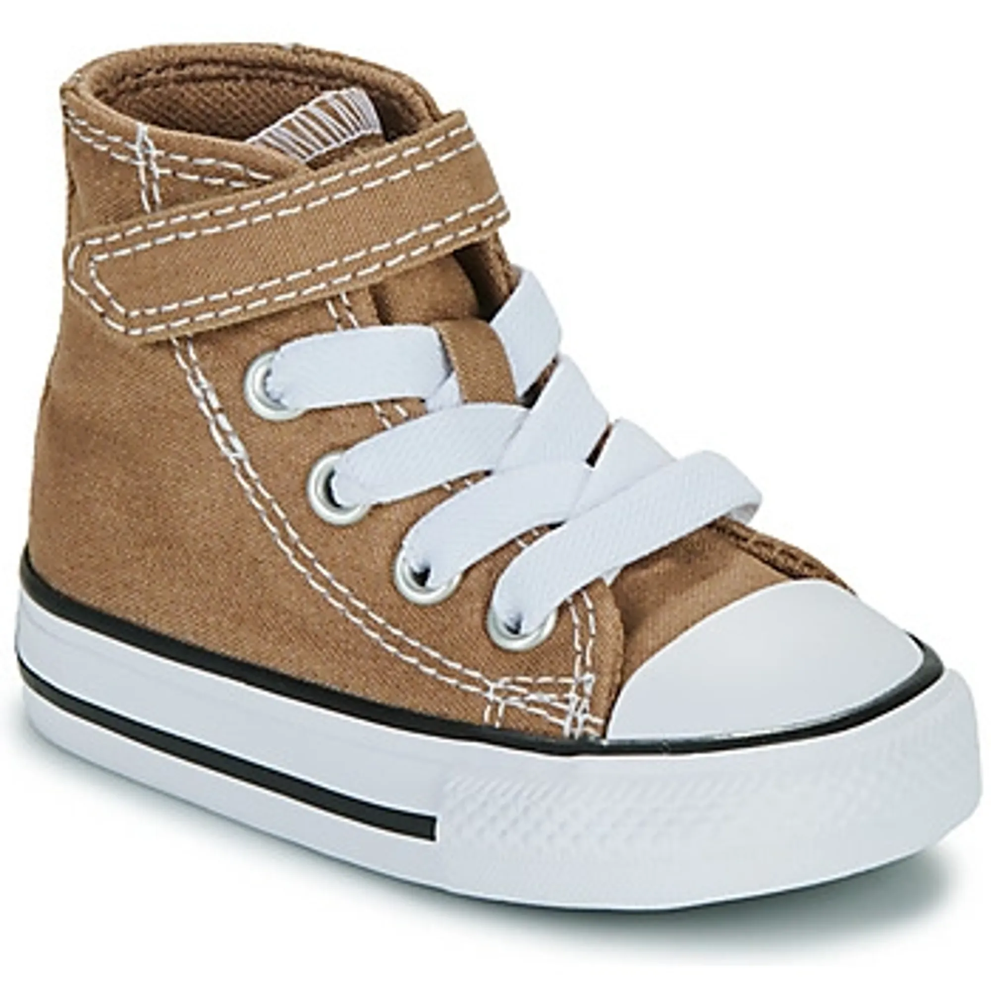 Converse  CHUCK TAYLOR ALL STAR 1V  boys's Children's Shoes (High-top Trainers) in Brown