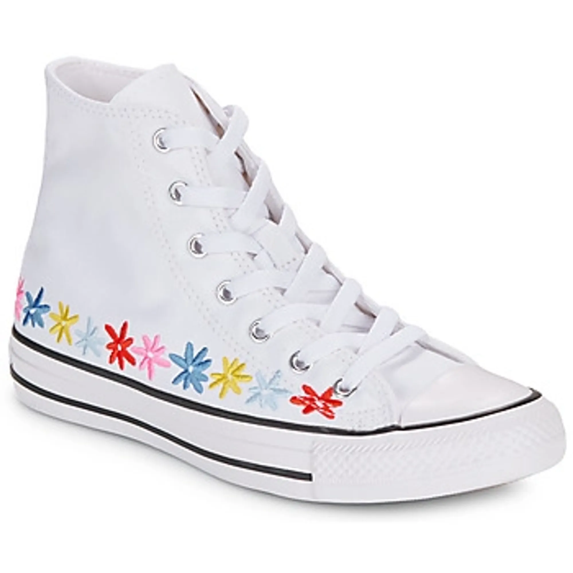 Converse  CHUCK TAYLOR ALL STAR  girls's Children's Shoes (High-top Trainers) in White