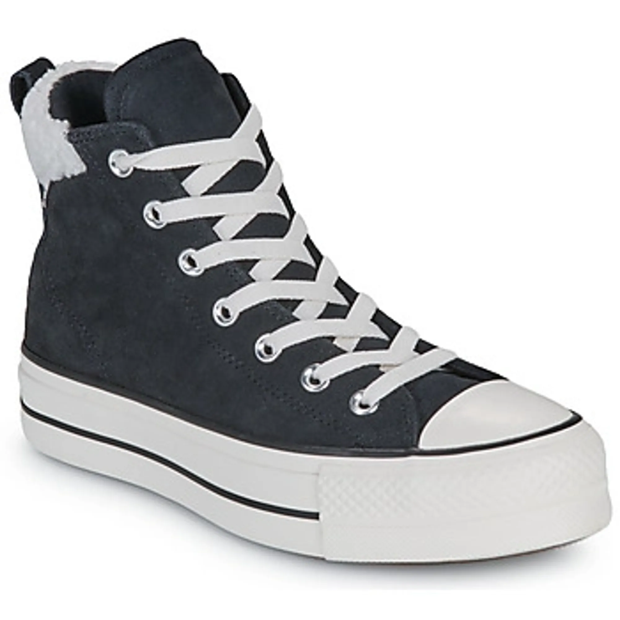 Converse  CHUCK TAYLOR ALL STAR PUFF LIFT COZY PLATFORM  women's Shoes (High-top Trainers) in Black