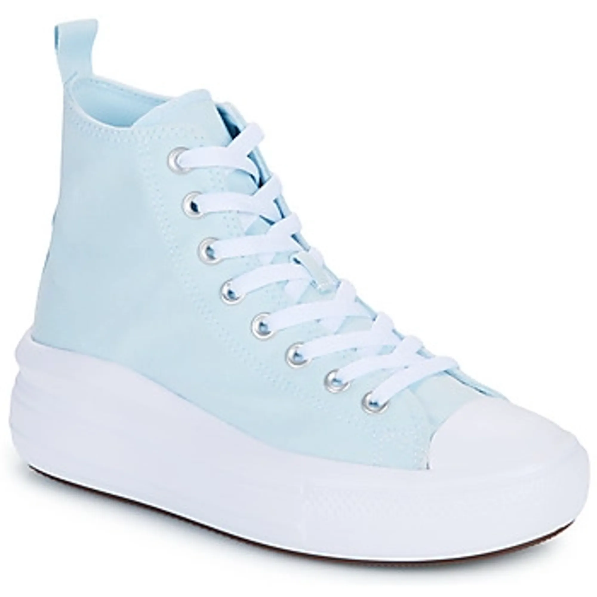 Converse  CHUCK TAYLOR ALL STAR MOVE  girls's Children's Shoes (High-top Trainers) in Blue