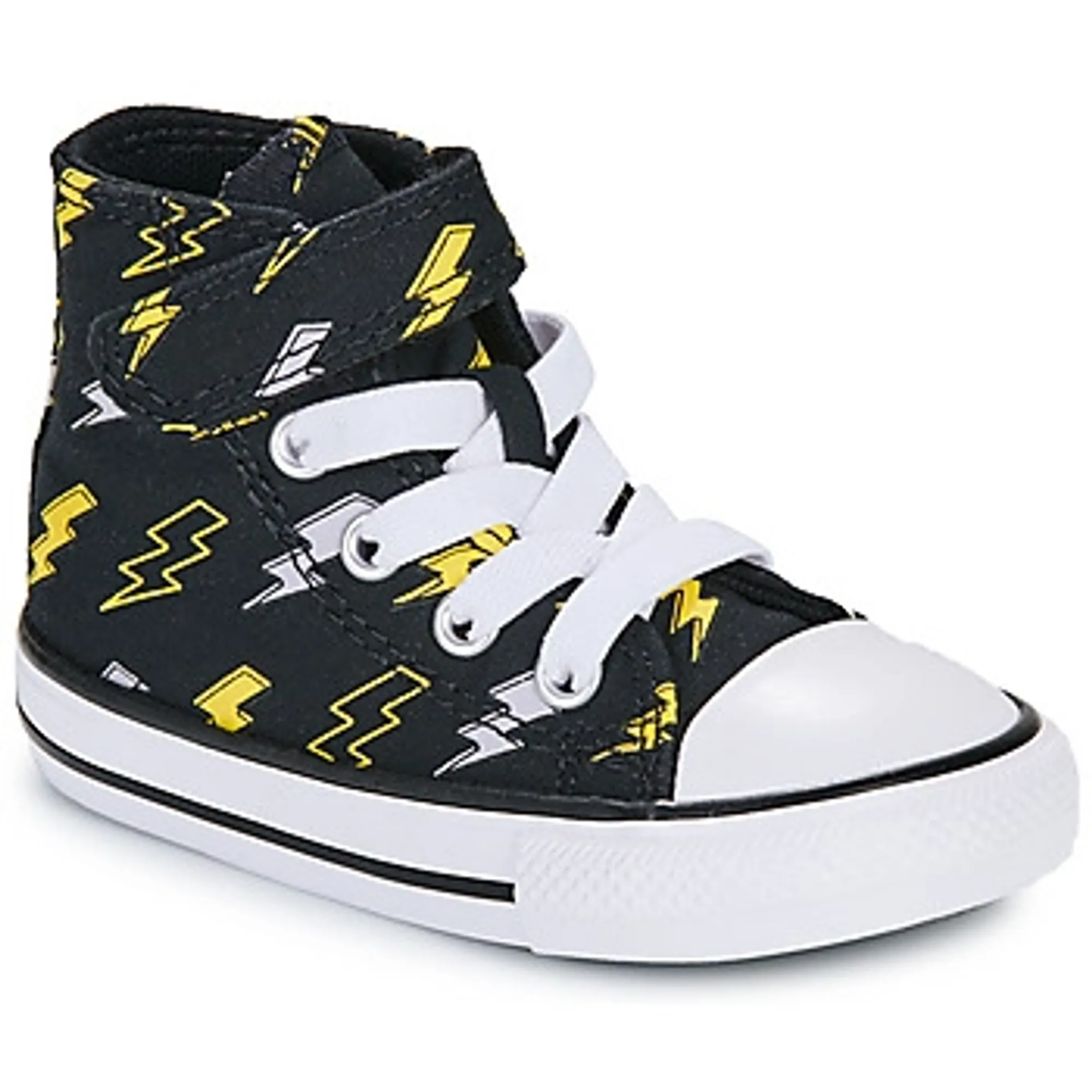 Converse  CHUCK TAYLOR ALL STAR ELECTRIC BOLT EASY-ON  boys's Children's Shoes (High-top Trainers) in Black