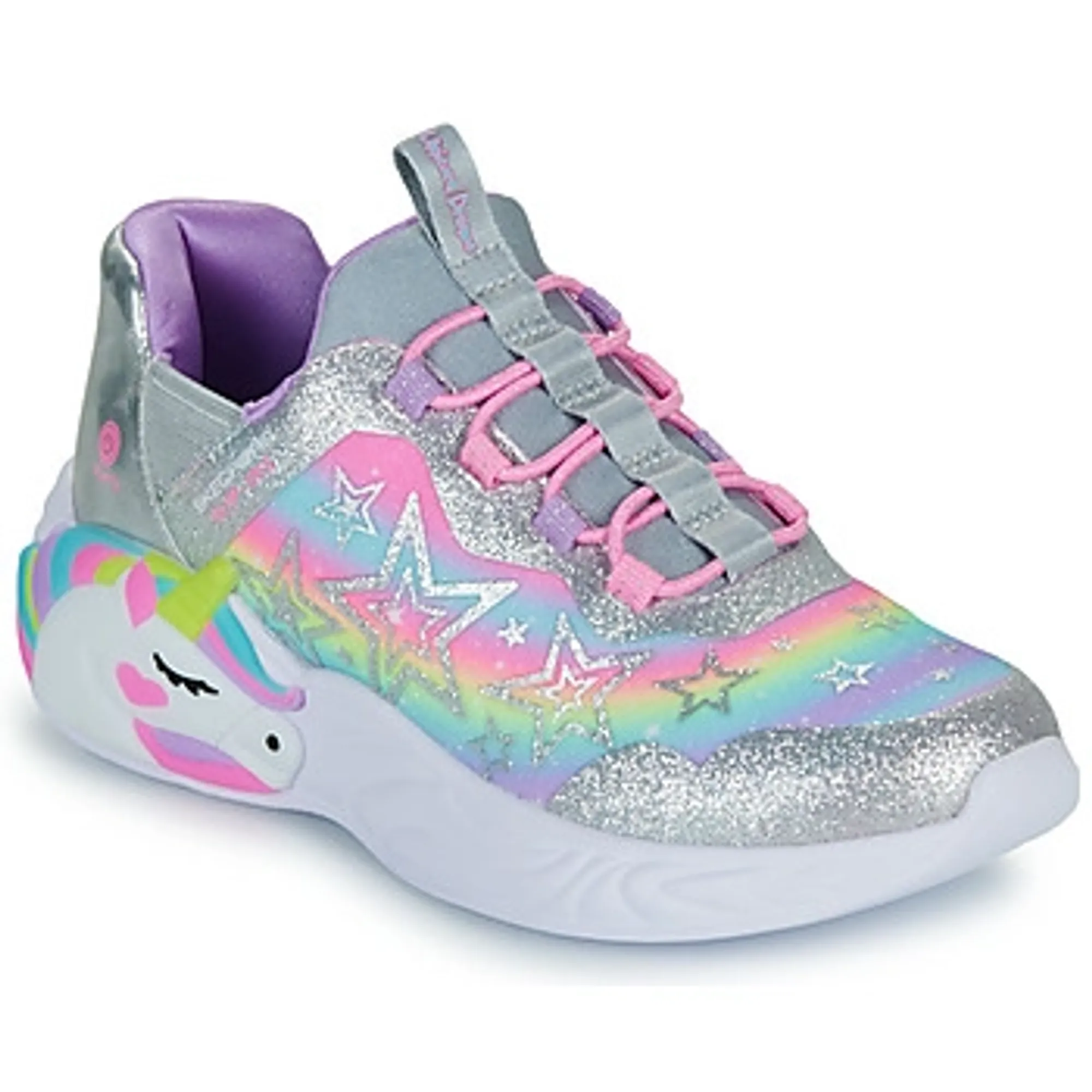 Skechers  SLIP-INS:  UNICORN DREAMS - STARRY LITE  girls's Children's Shoes (Trainers) in Multicolour